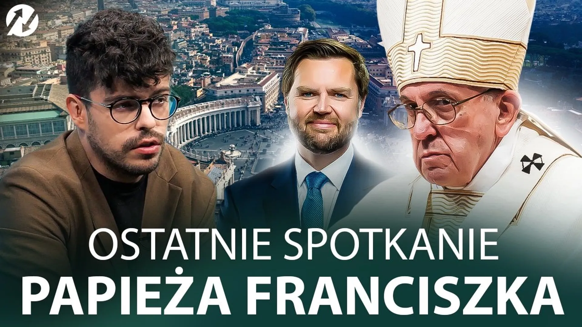 Patryk Wołosz, papież Franciszek, J.D. Vance