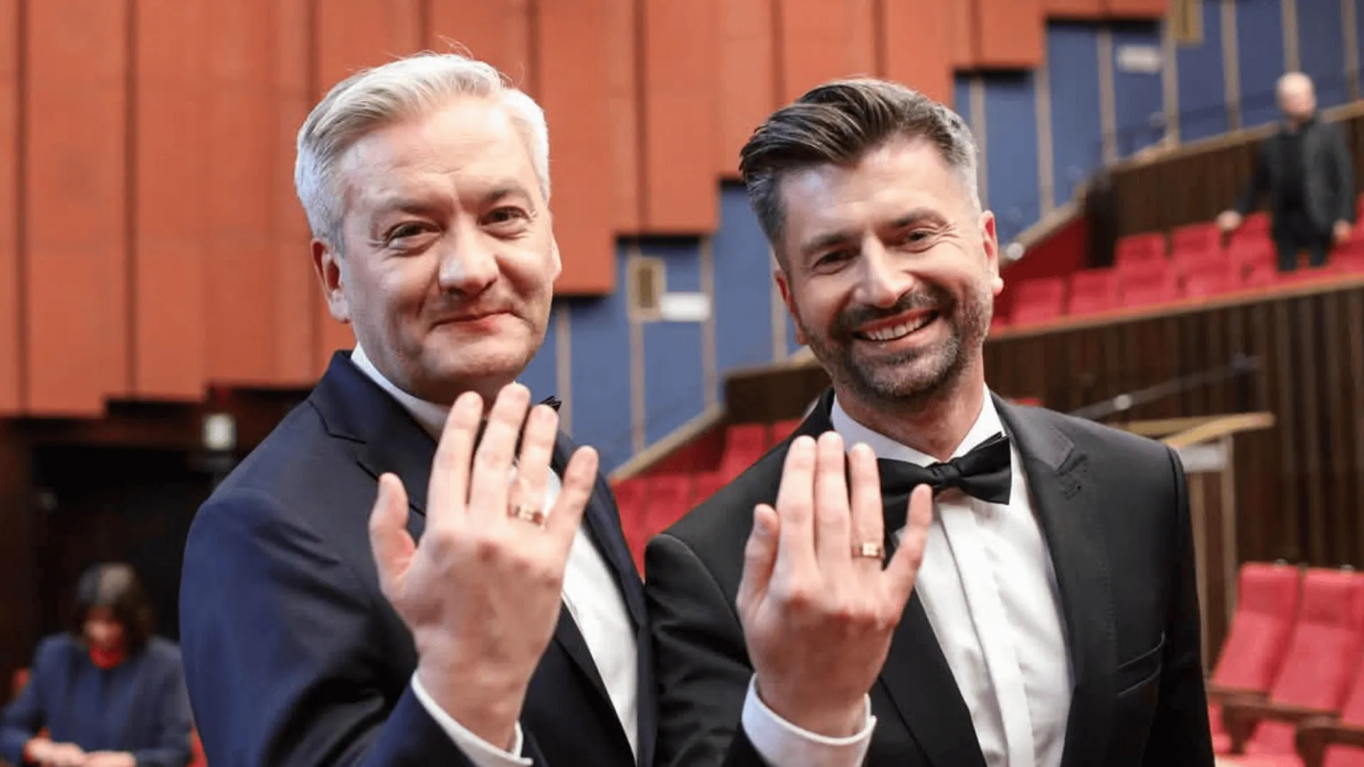 Robert Biedroń i Krzysztof Śmiszek