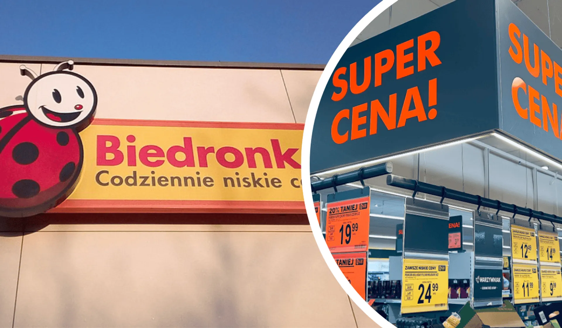 biedronka, ceny