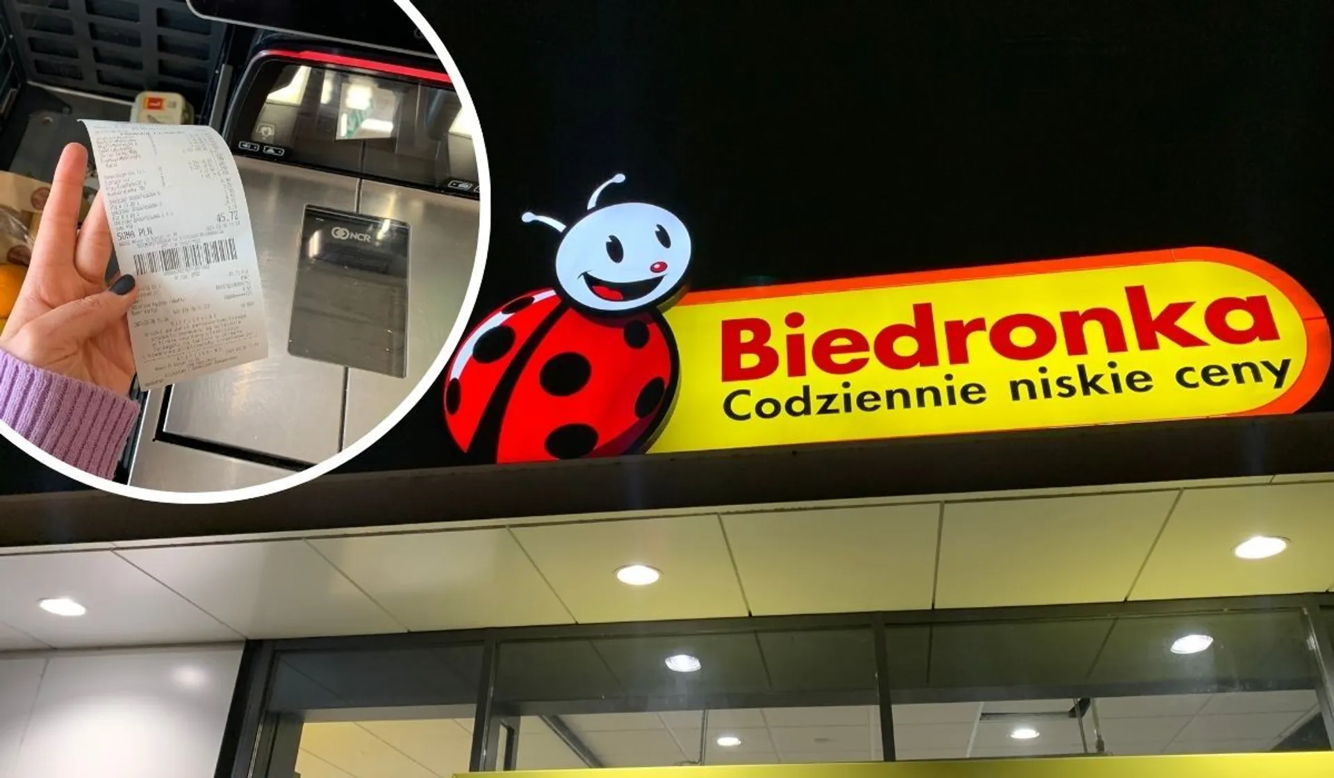 Biedronka kasa