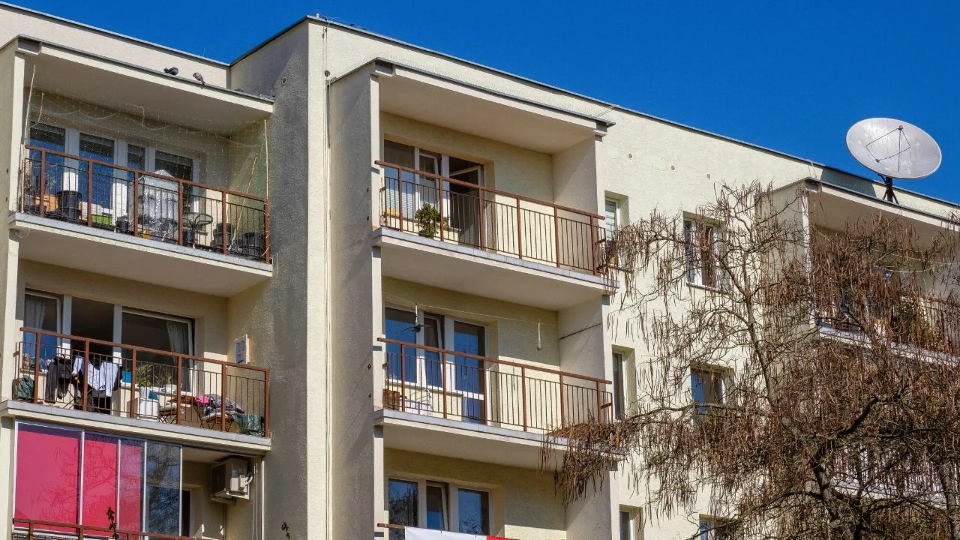 blok balkony
