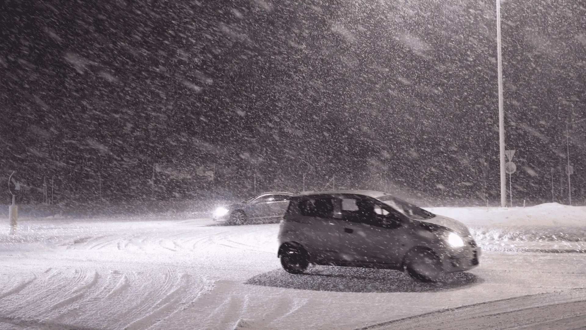 Burza śnieżna, fot. Filip Naumienko/REPORTER
