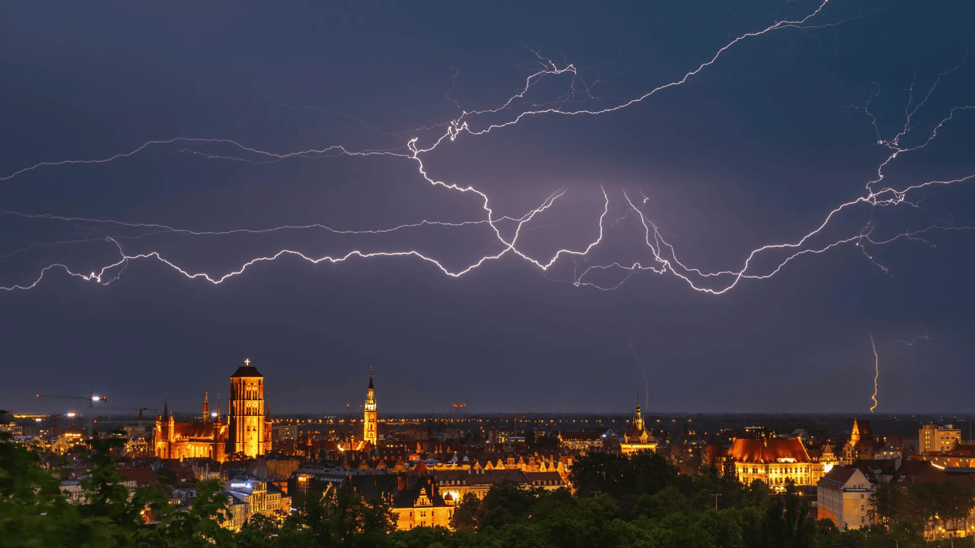 Burza nad Polską (zdj. ilustracyjne)
