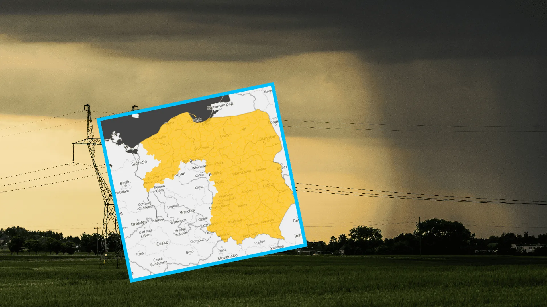 burze, pogoda, ostrzeżenia