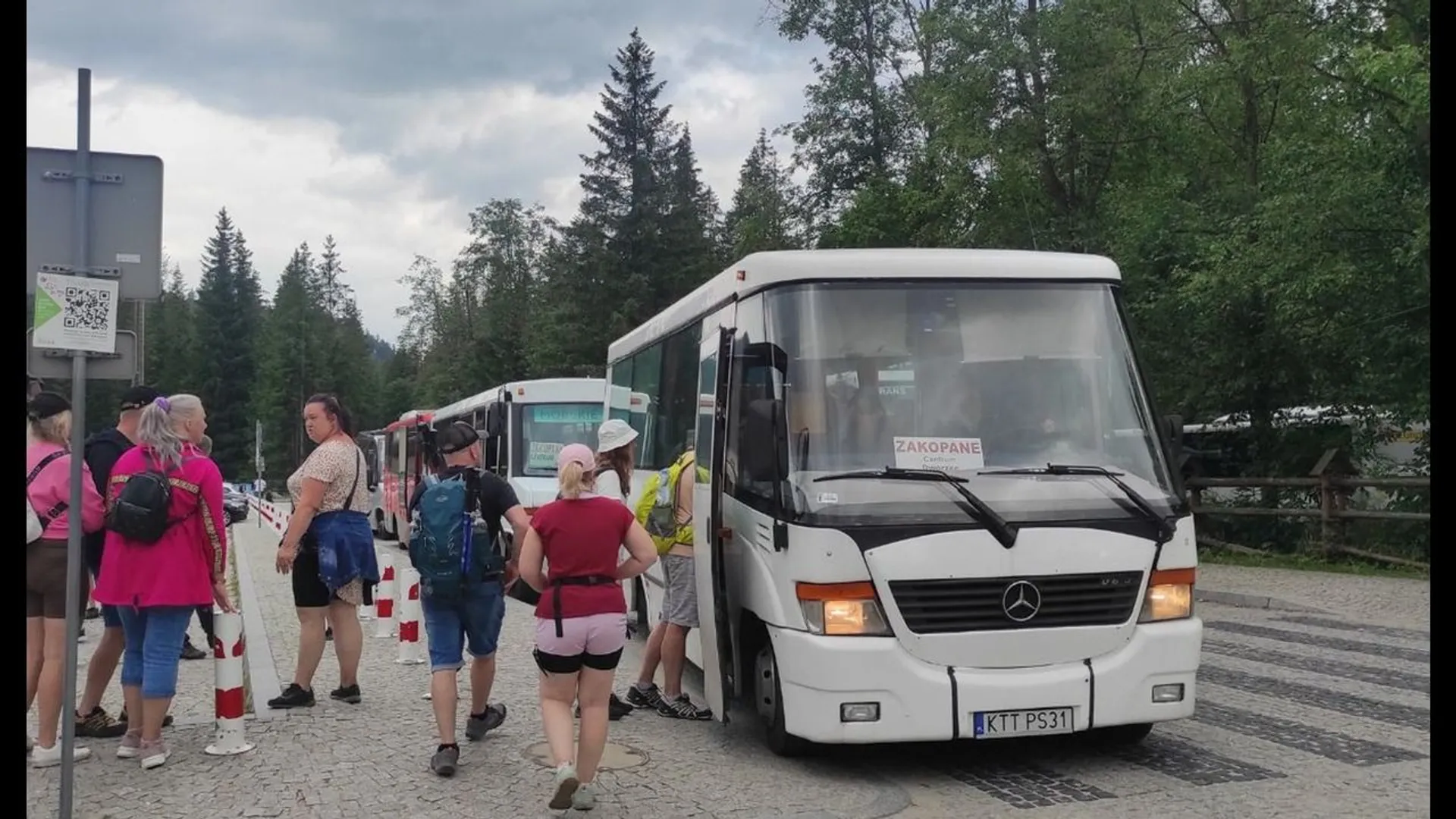 elektryczne busy, transport