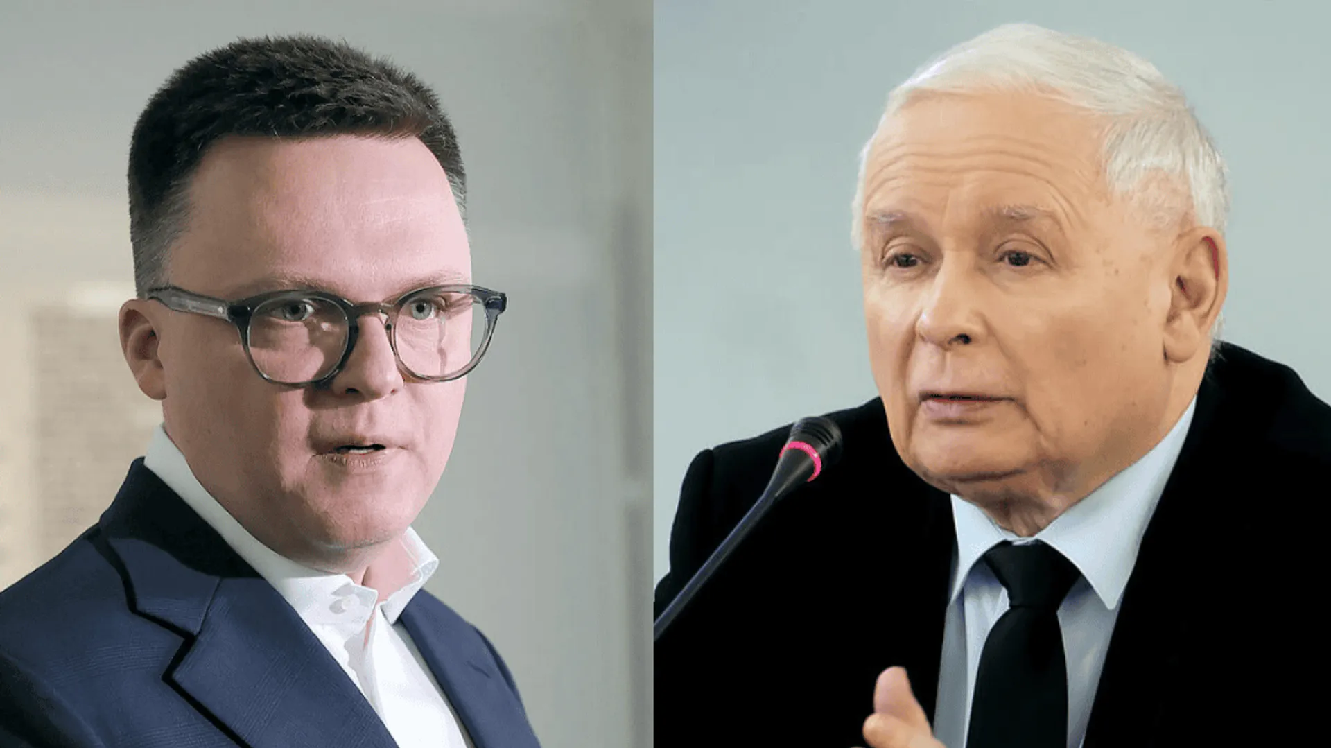 Szymon Hołownia, Jarosław Kaczyński