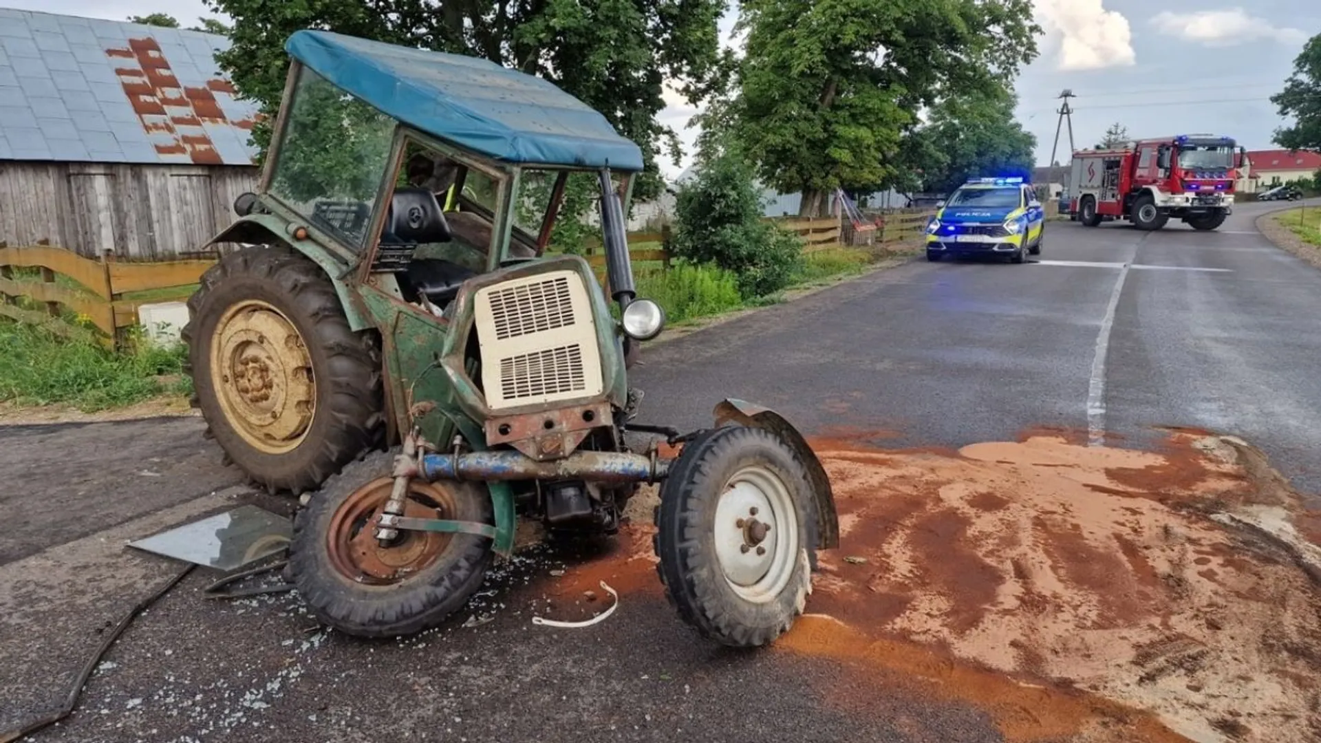 wypadek drogowy