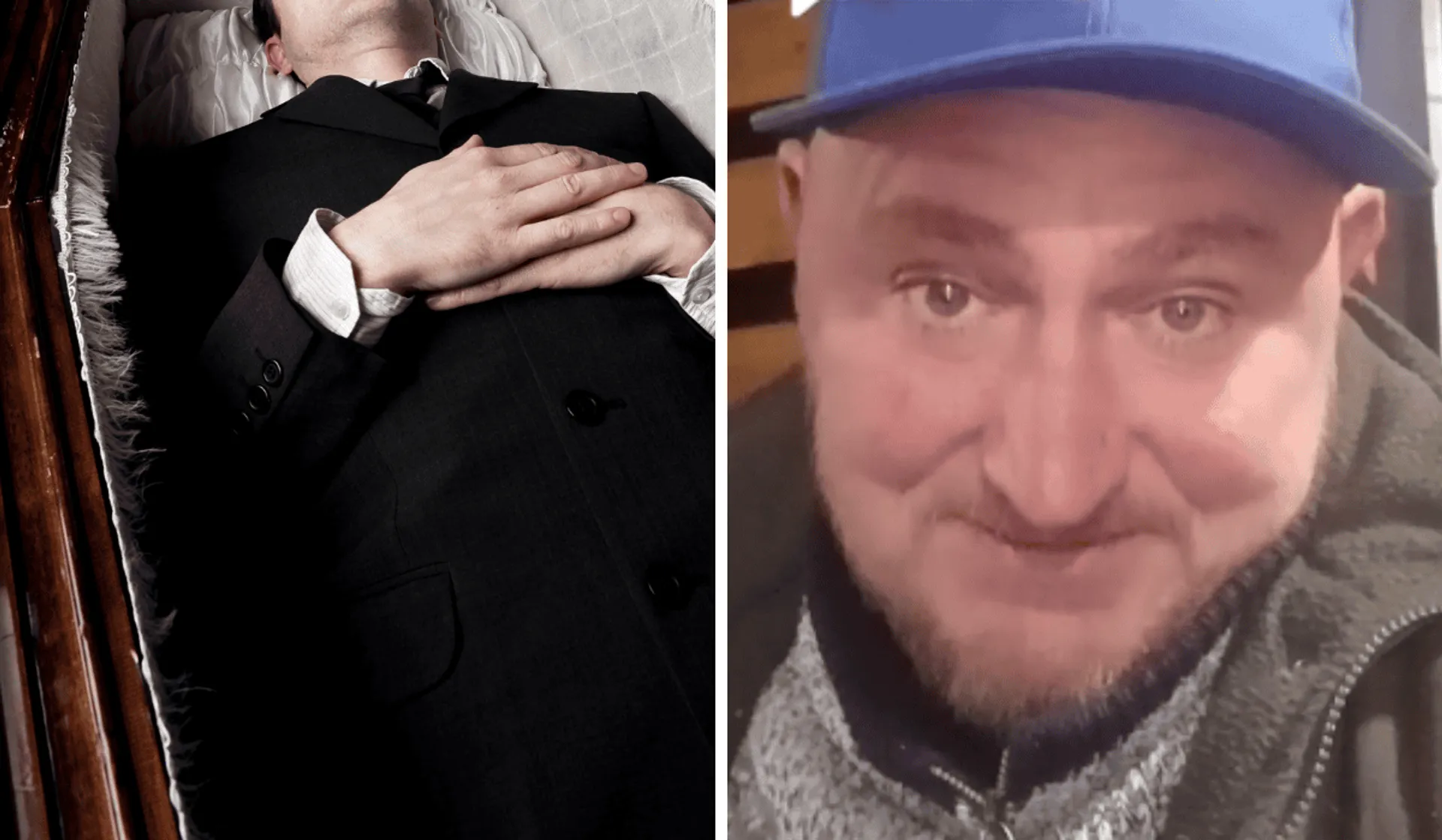 ciało, grabarz
