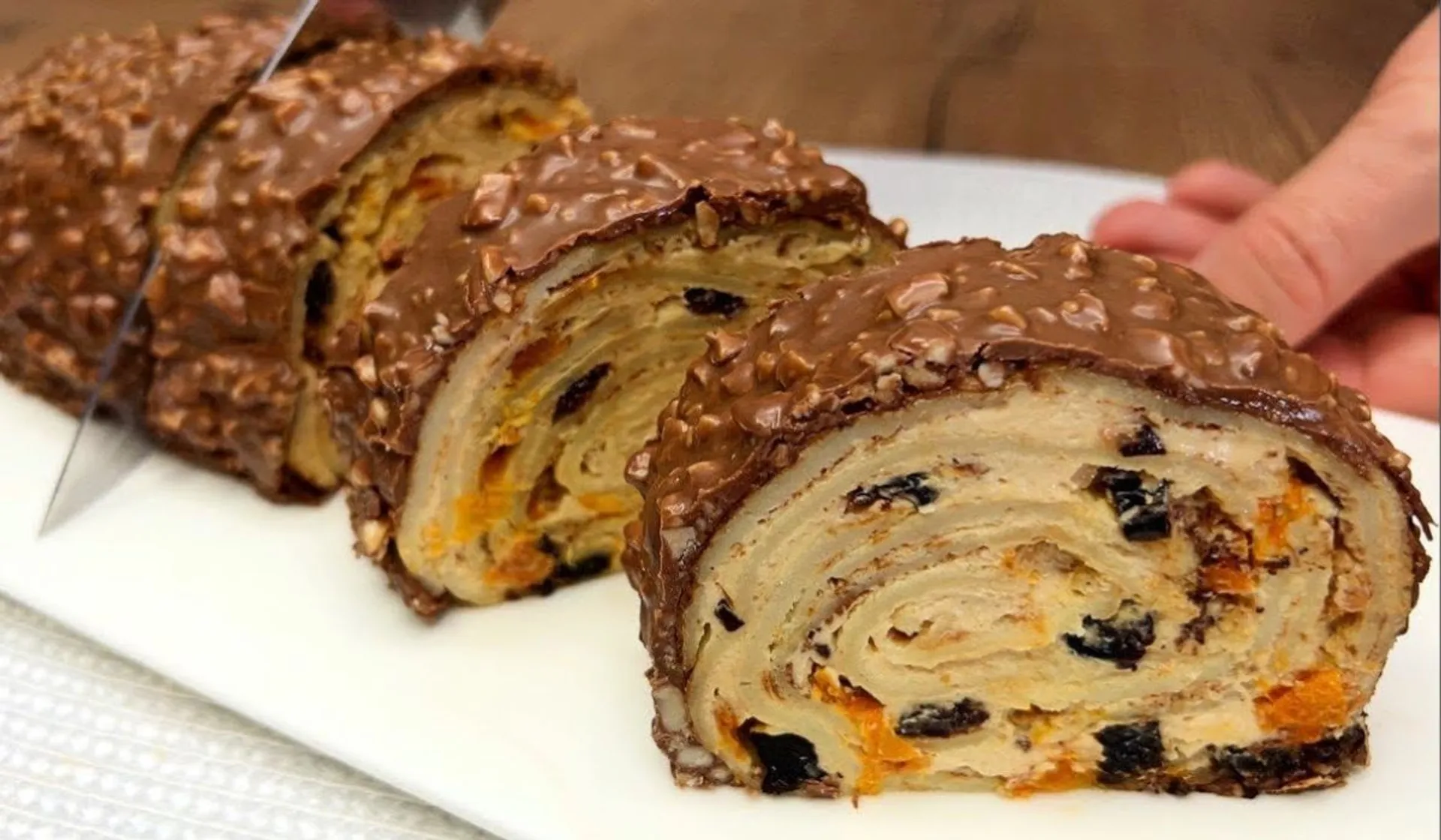 ciasto z bakaliami bez pieczenia 