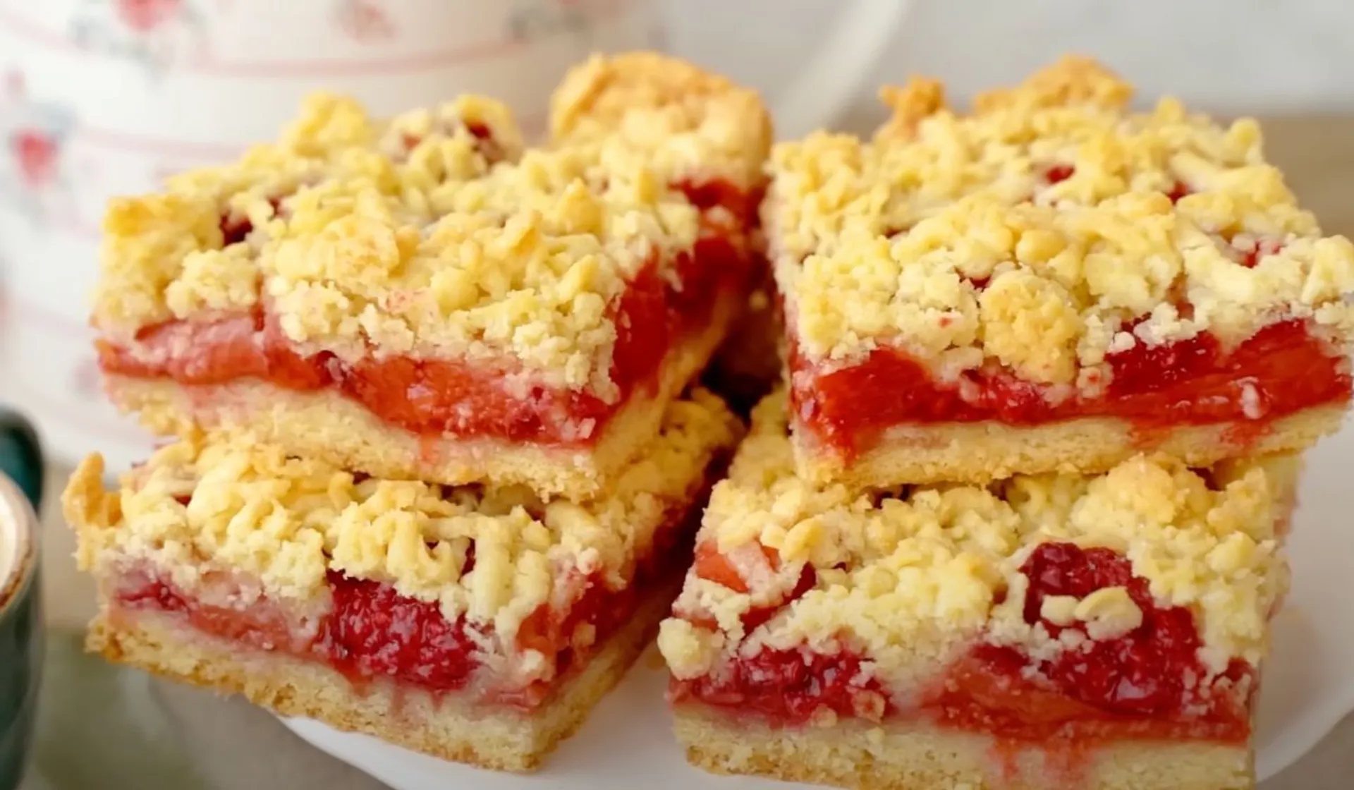 ciasto z truskawkami i malinami 