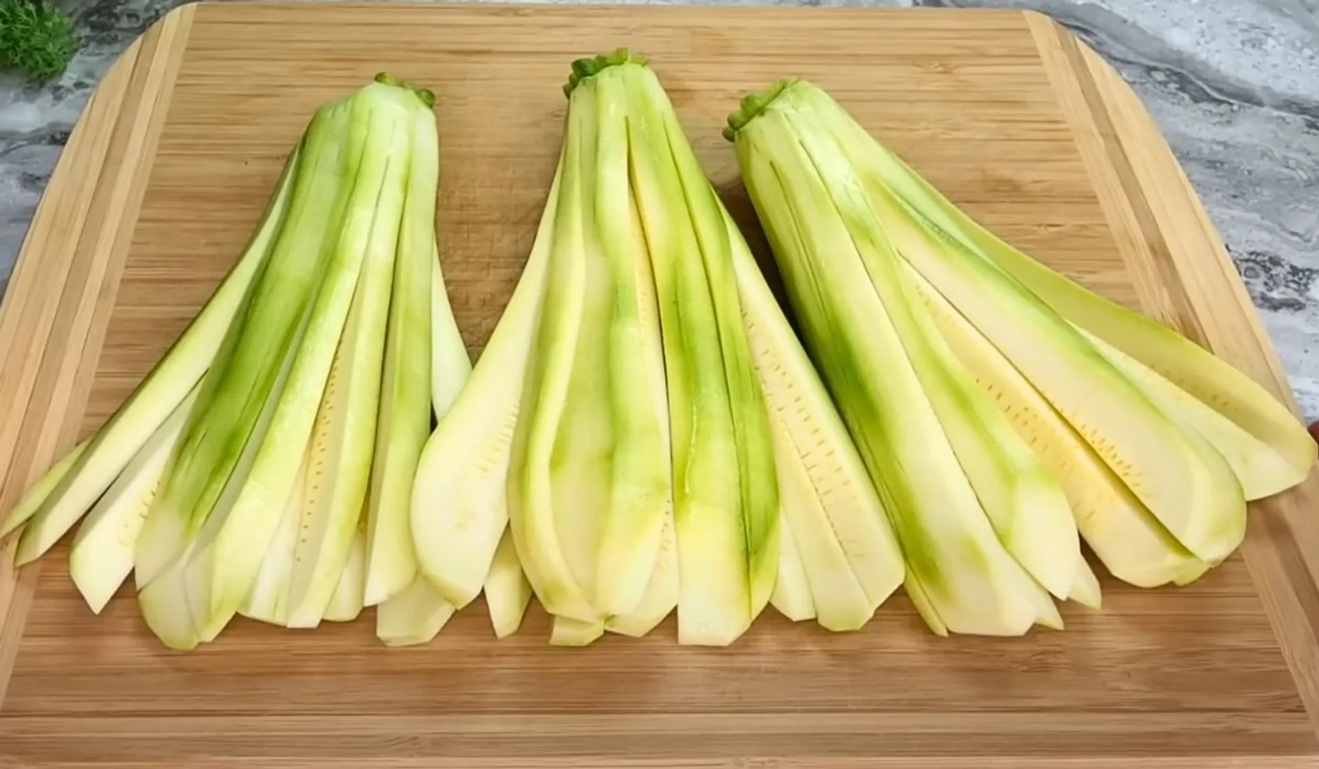 nakrojona cukinia