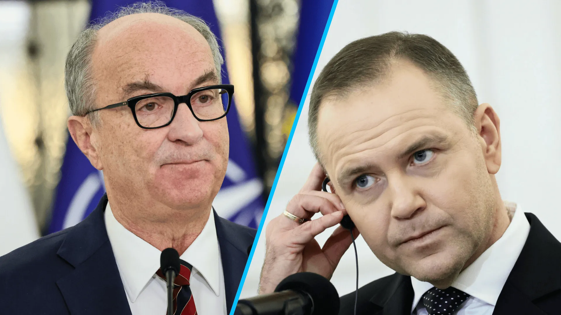 Włodzimierz Czarzasty, Karol Nawrocki, fot. Anita Walczewska/East News