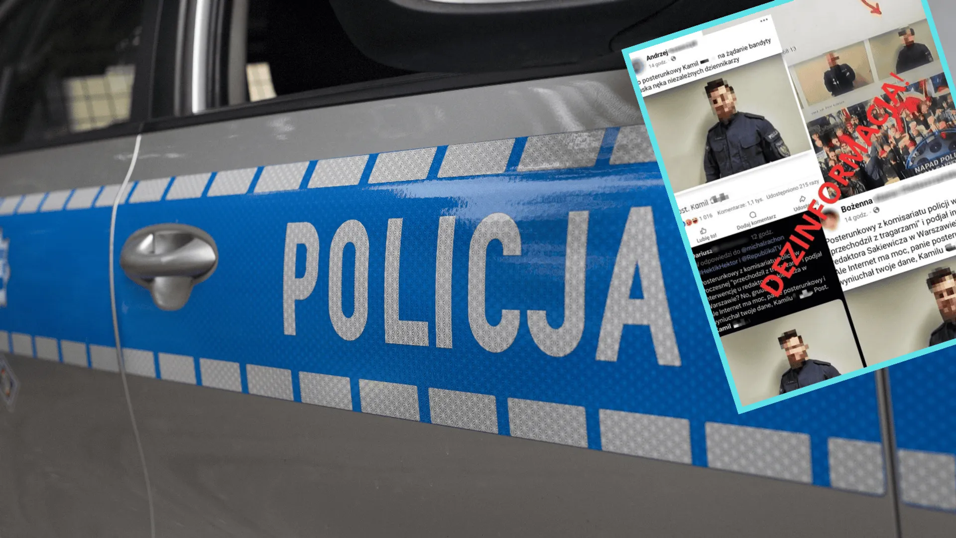 Tomasz Sakiewicz, policja