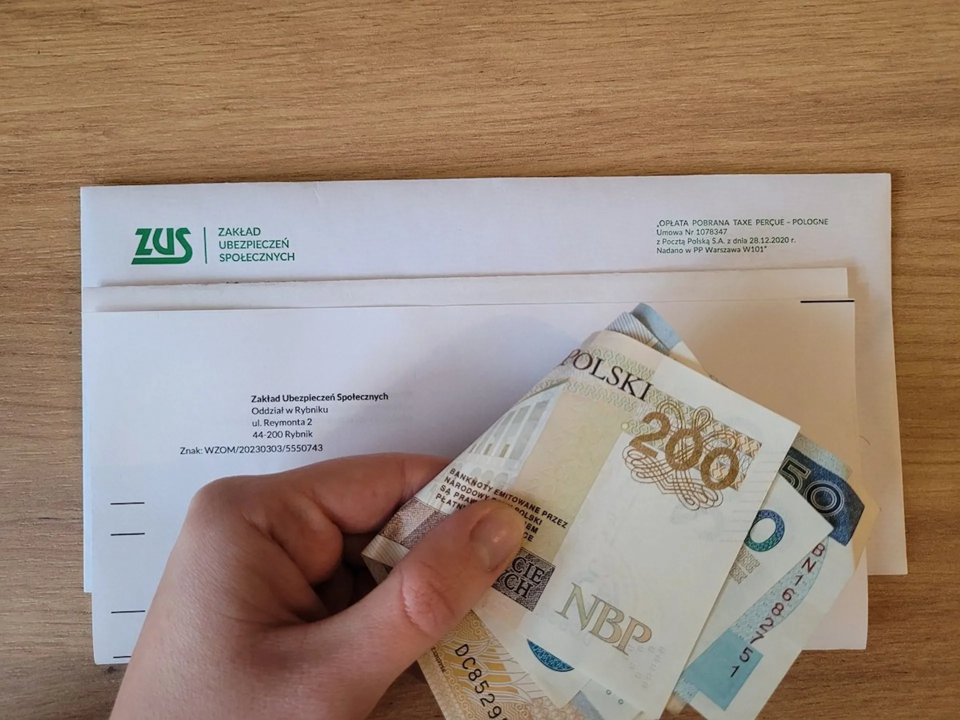 pieniądze, ZUS