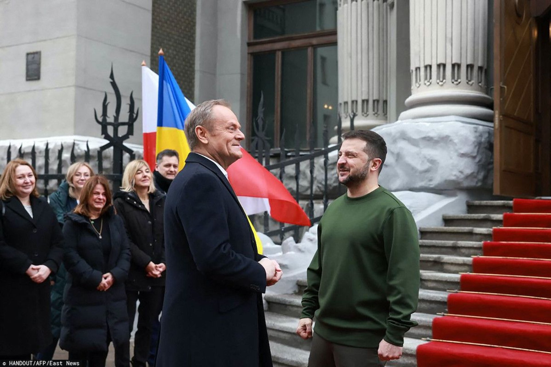 Donald Tusk, Wołodymyr Zełenski