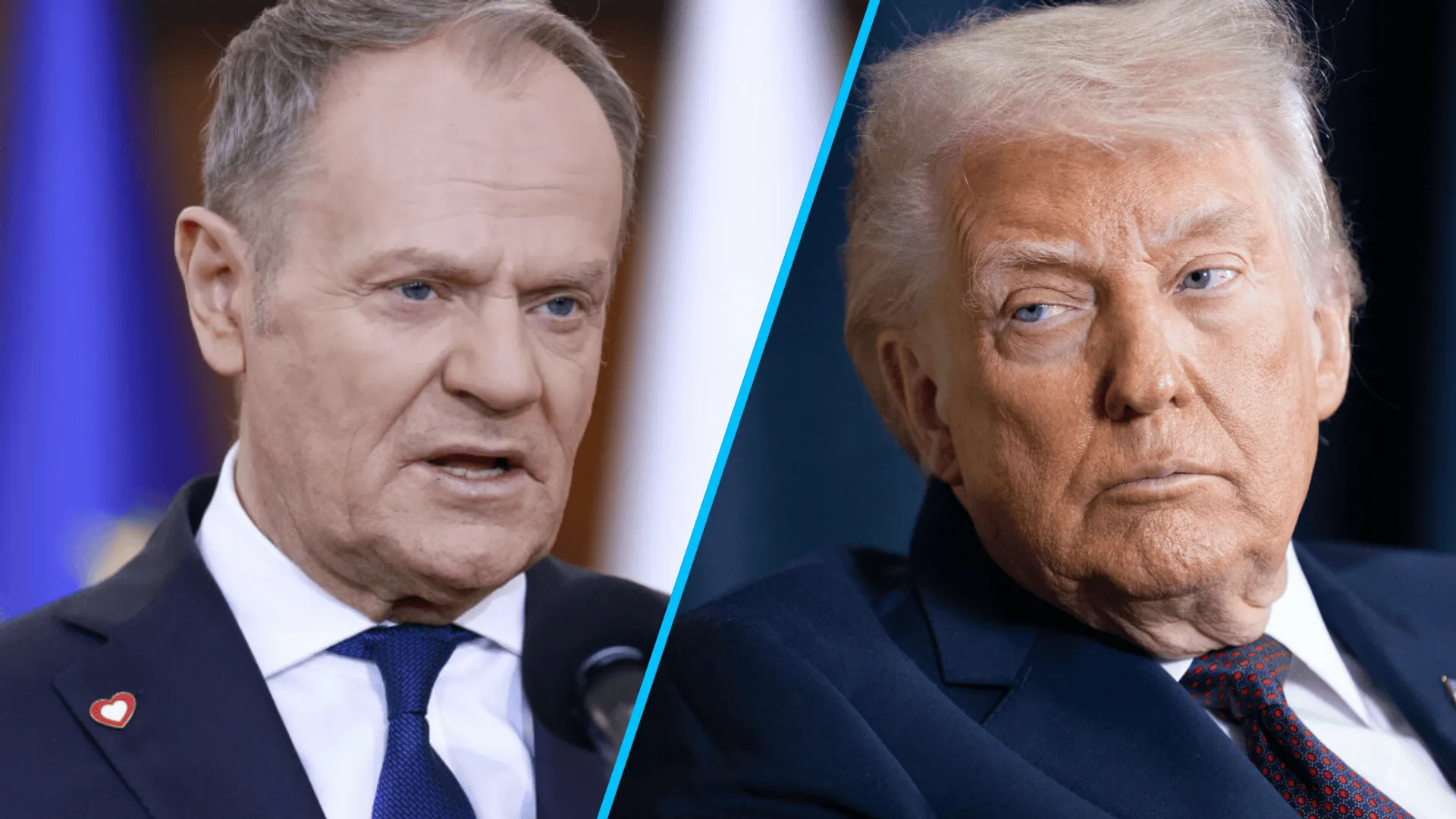 Donald Tusk, Donald Trump, fot. Filip Naumienko/REPORTER, ABACA/Abaca/East News