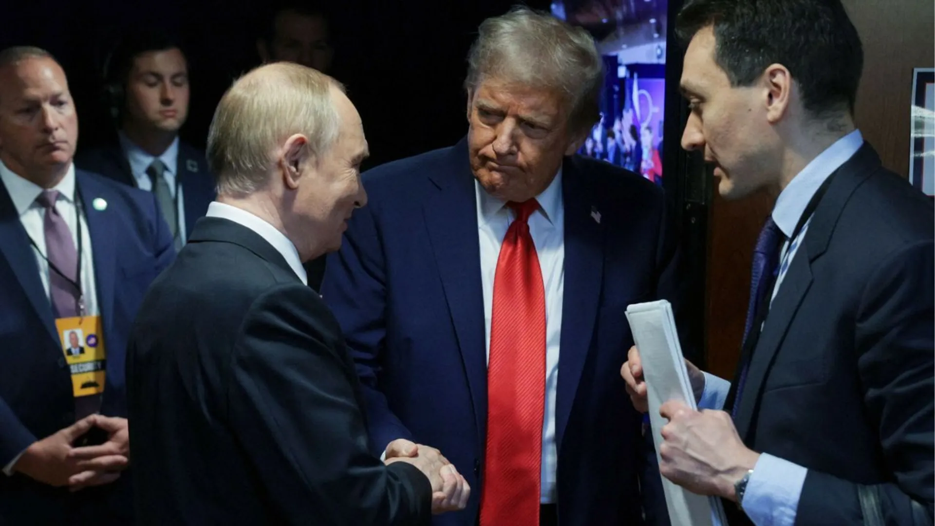 Szczyt na Alasce: D. Trump, W. Putin