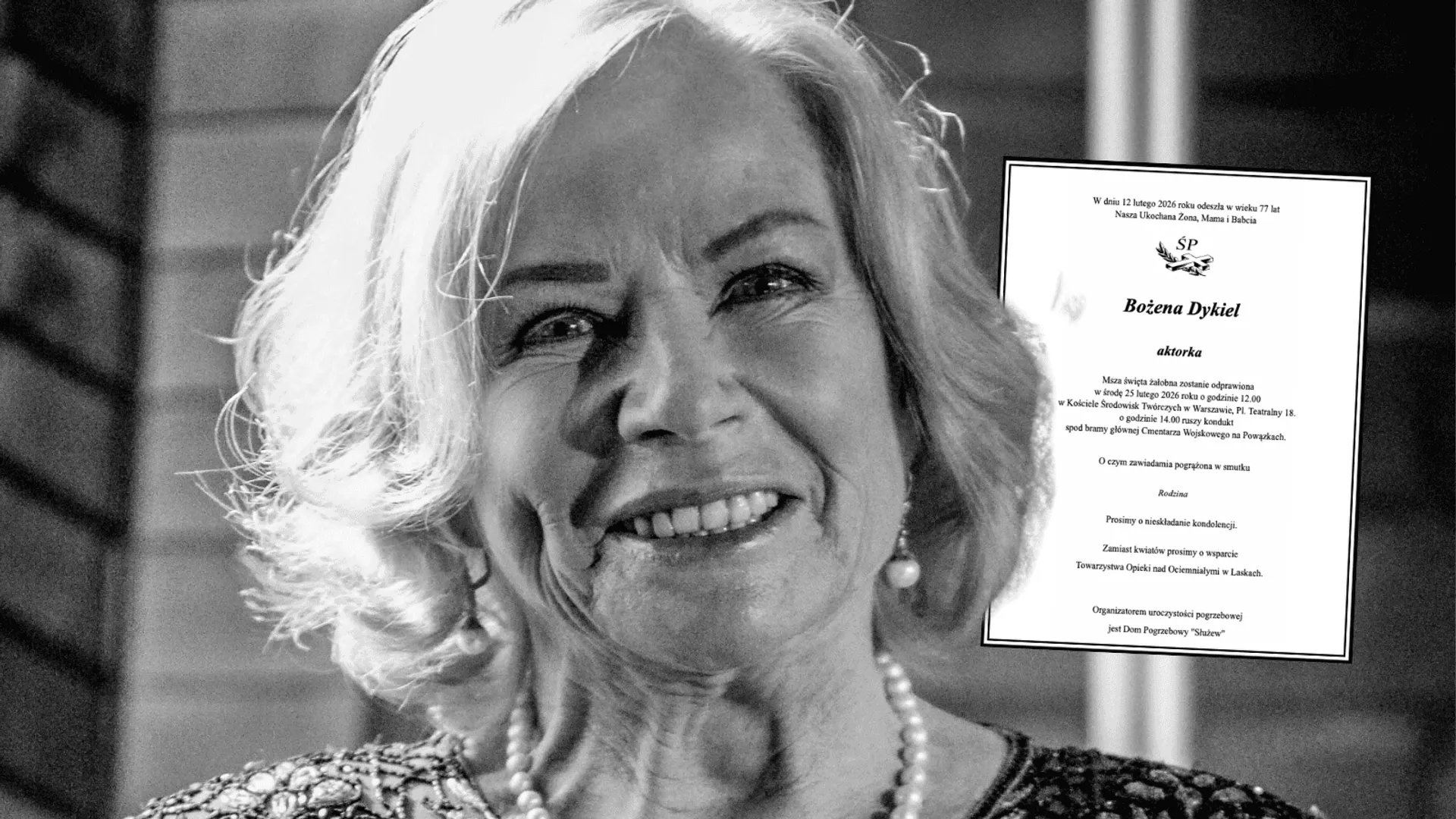 Bożena Dykiel, fot. PIOTR KAMIONKA/REPORTER, nekrologi.wyborcza.pl