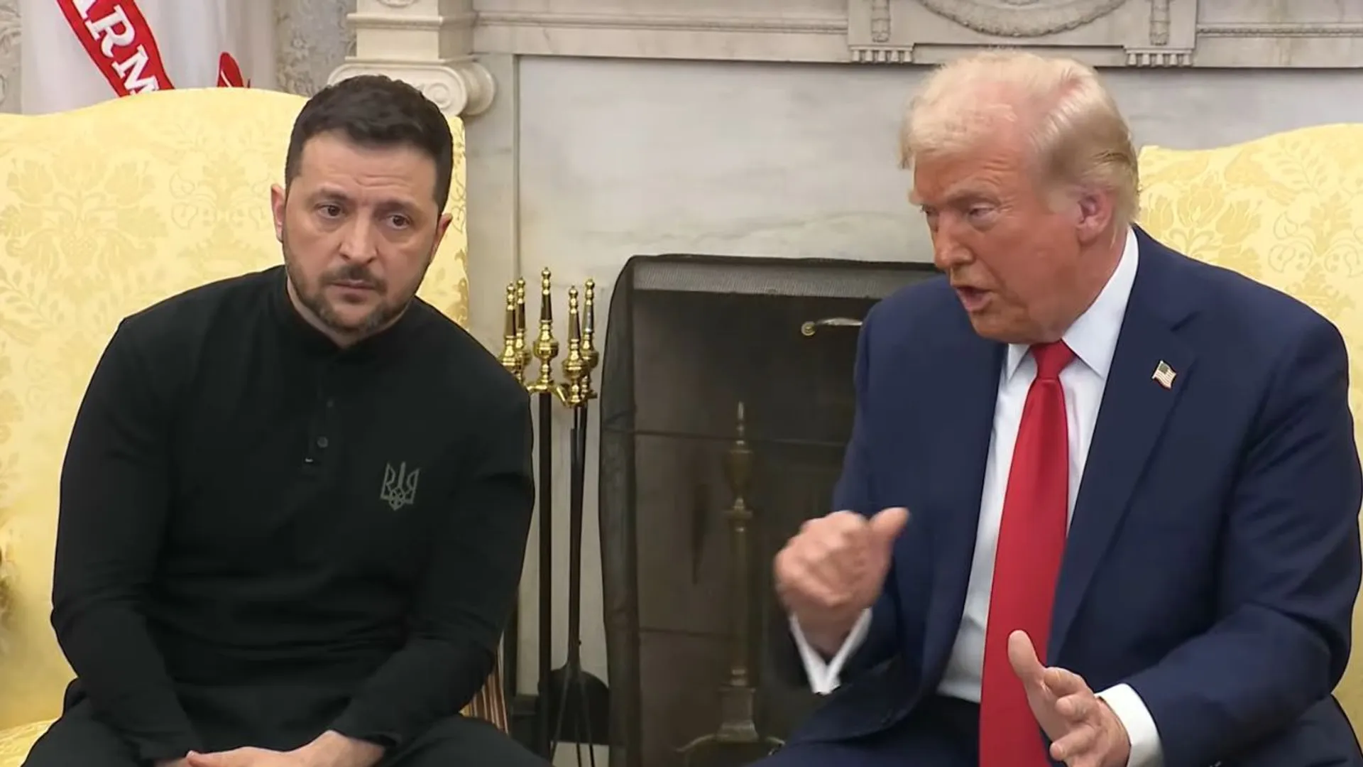 Włodymyr Zełenski, Donald Trump