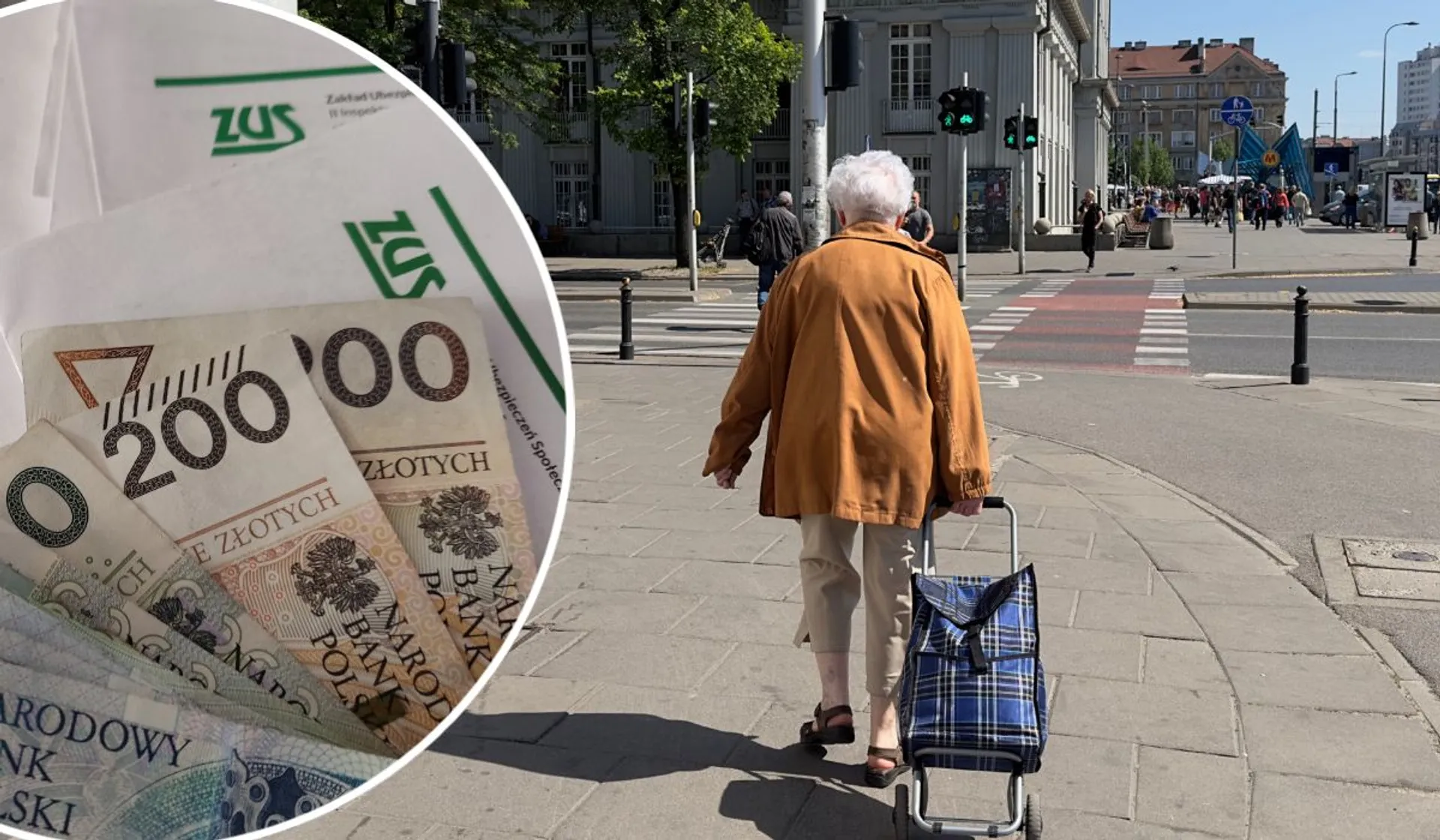 seniorka, pieniądze, ZUS