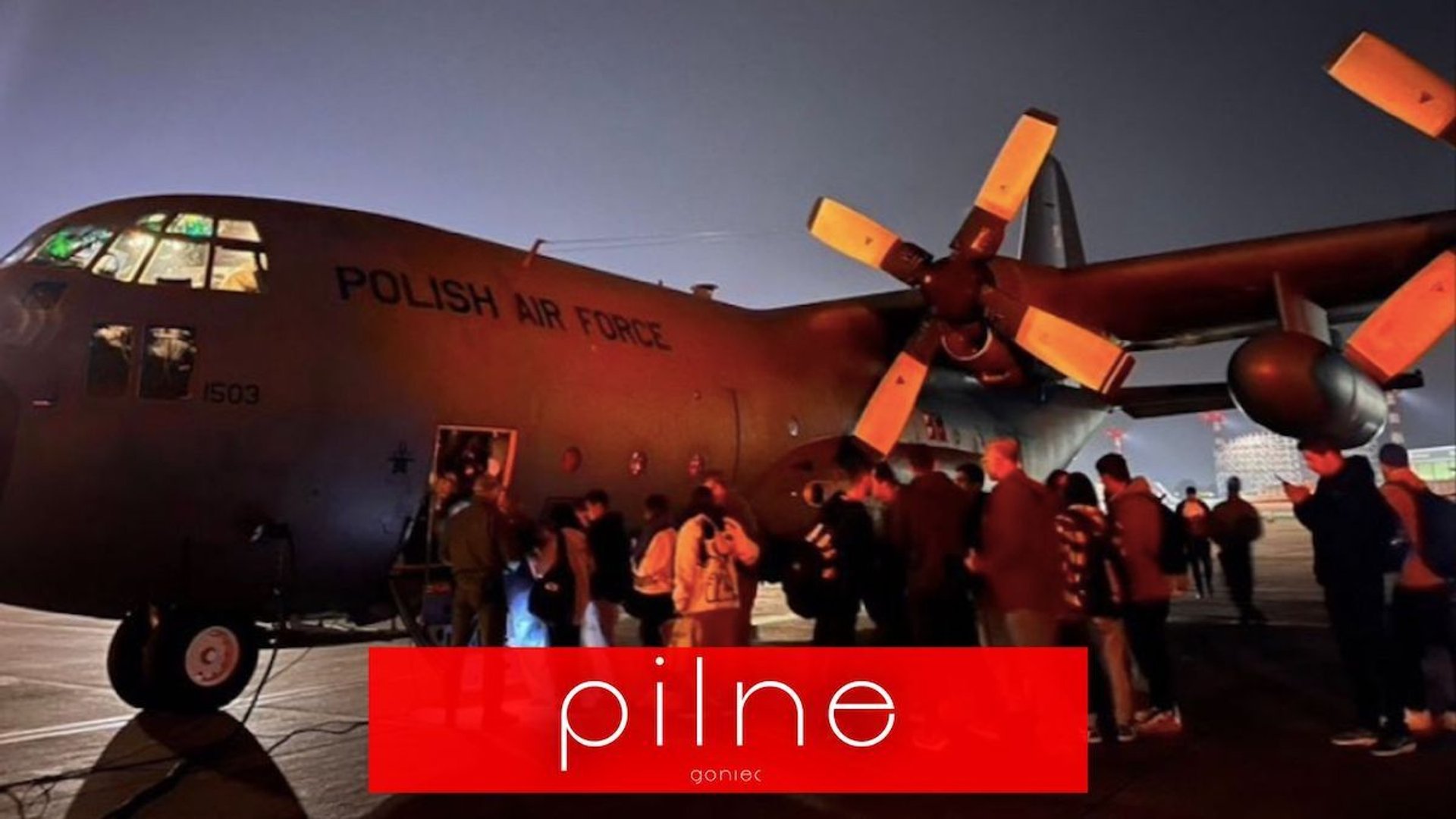 samolot ewakuacja Polacy