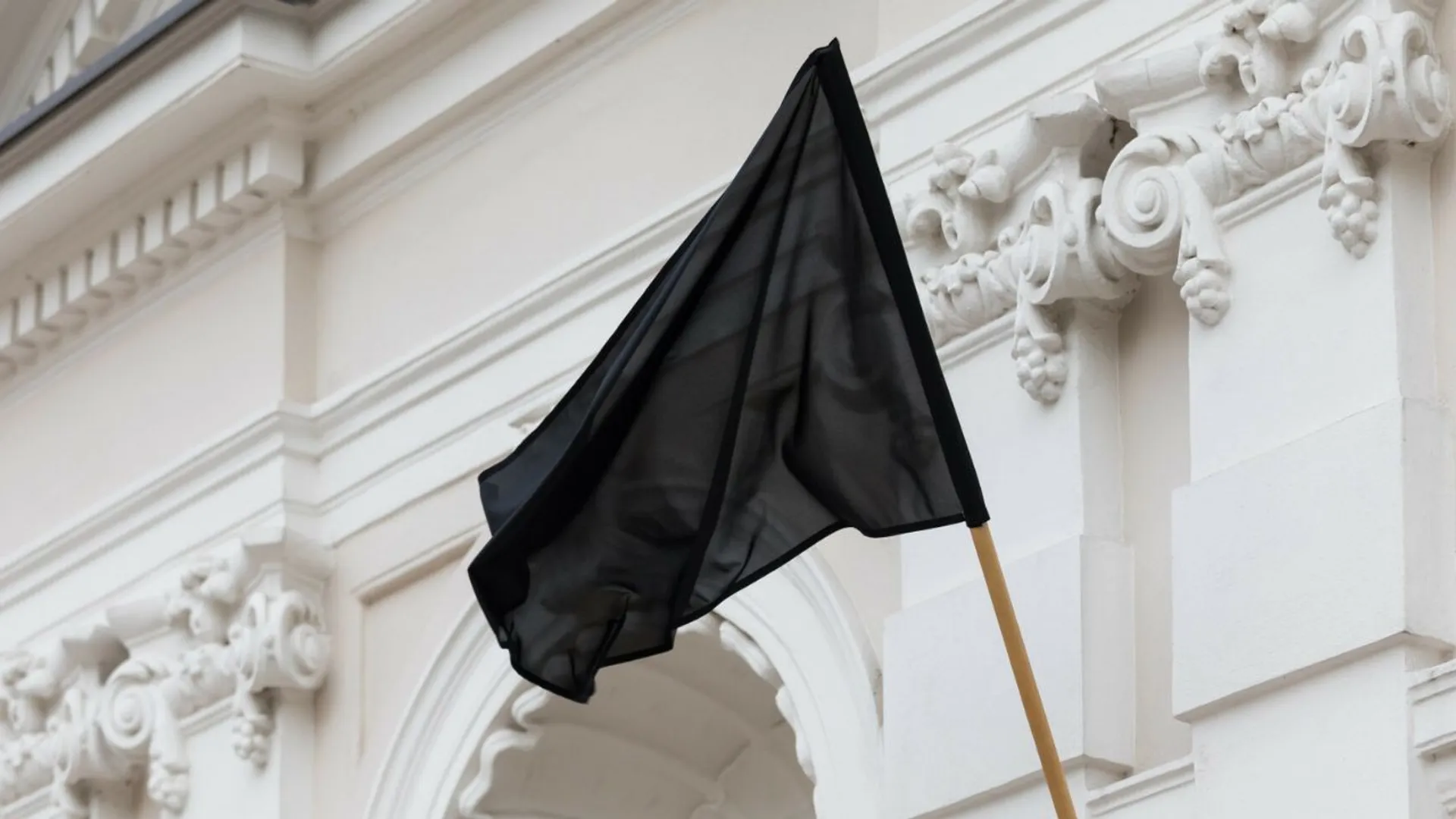 flagi żałobne