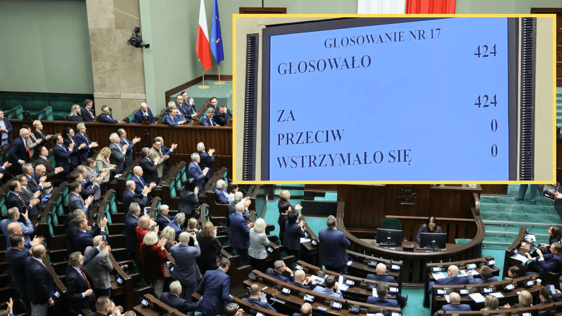 sala plenarna sejmu, głosowanie