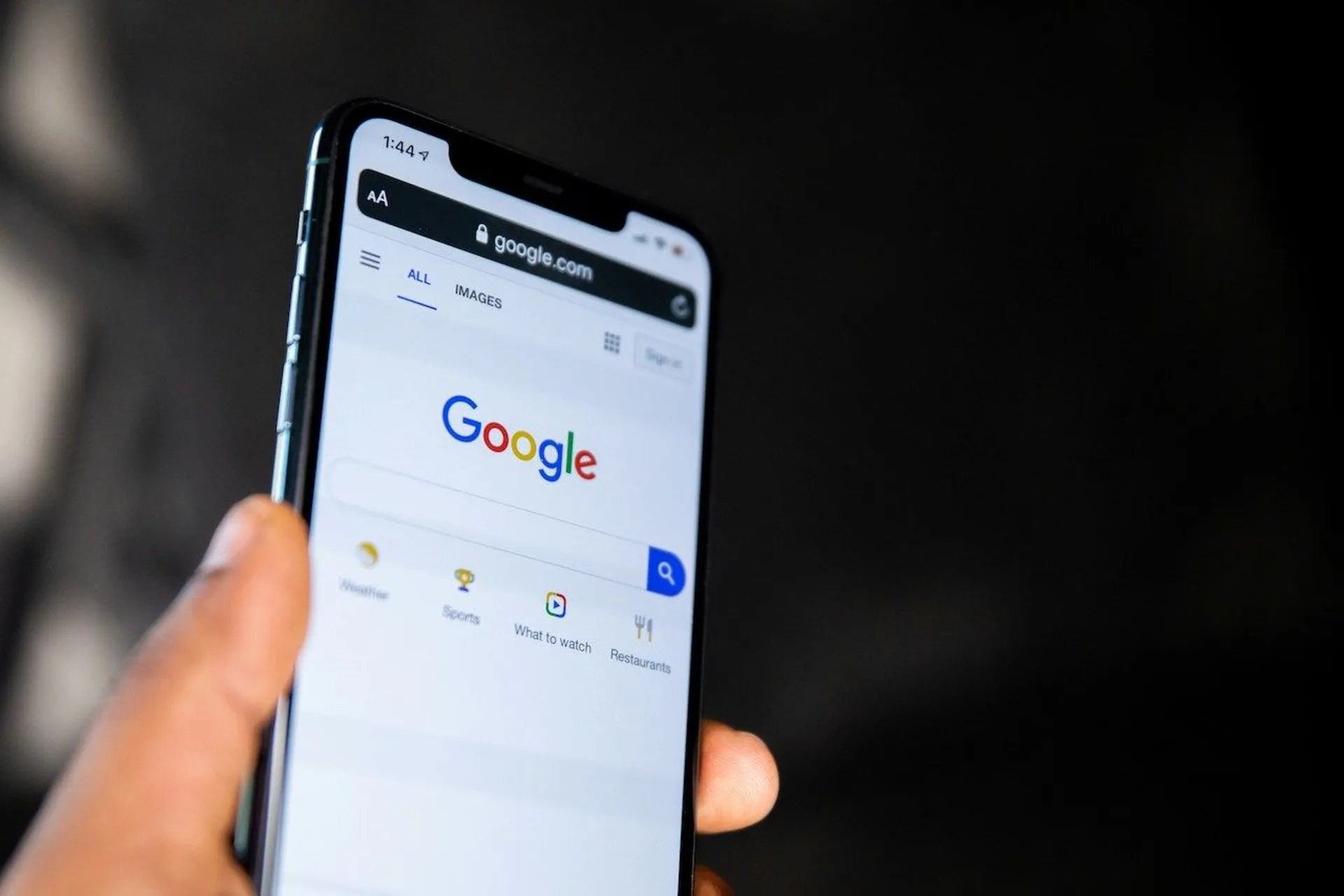 wyszukiwarka Google