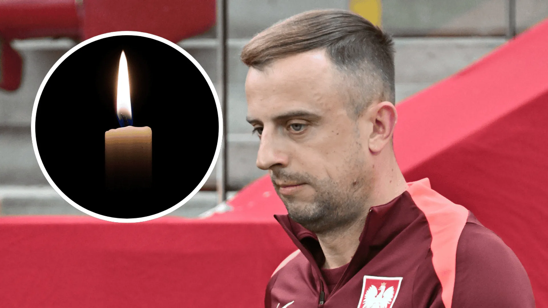 Kamil Grosicki, świeca
