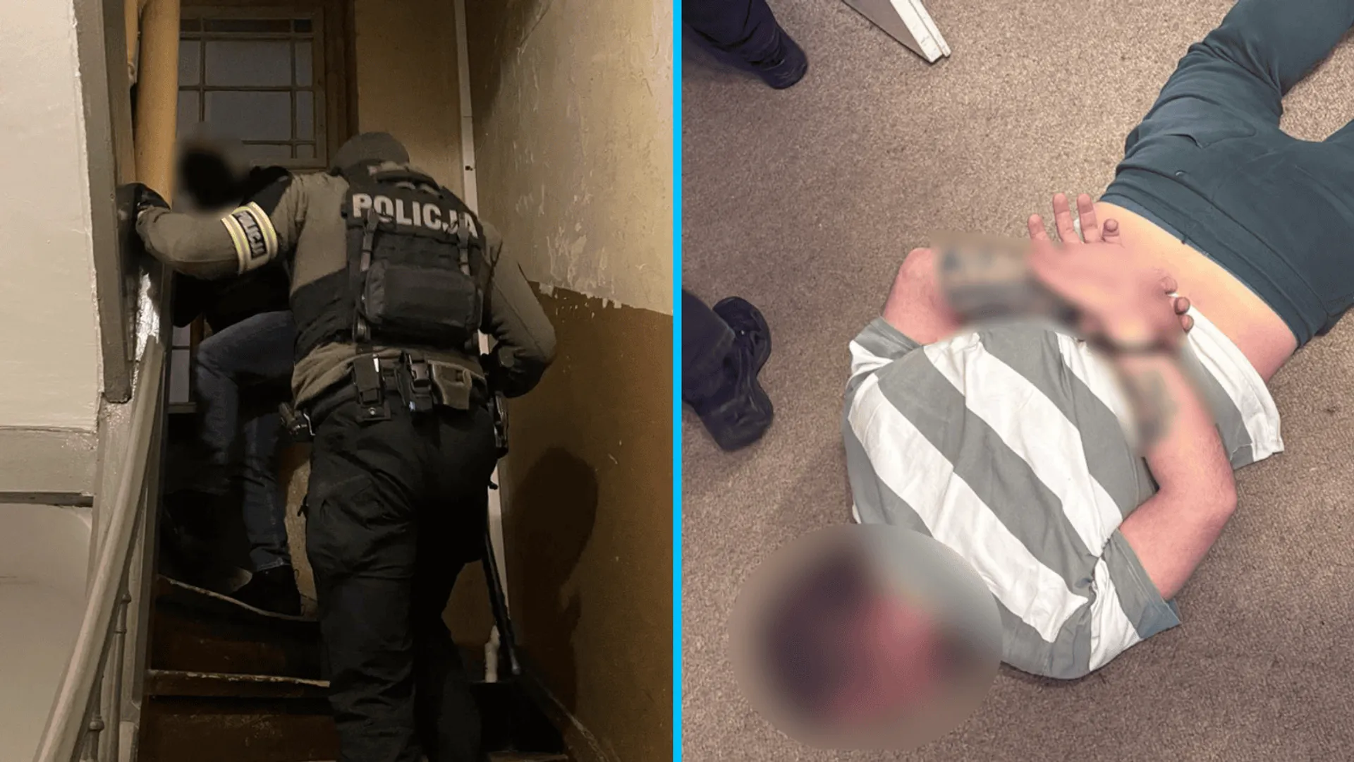 Rozbicie gruzińskiej mafii w Polsce, fot. Małopolska Policja