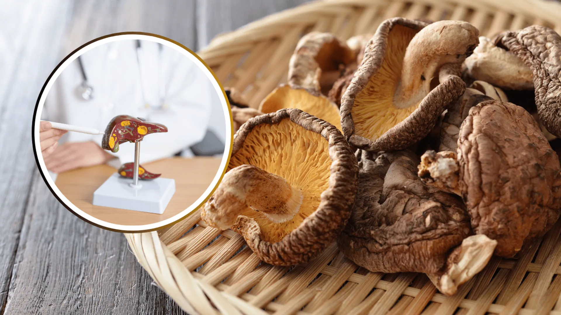 Grzyby shiitake
