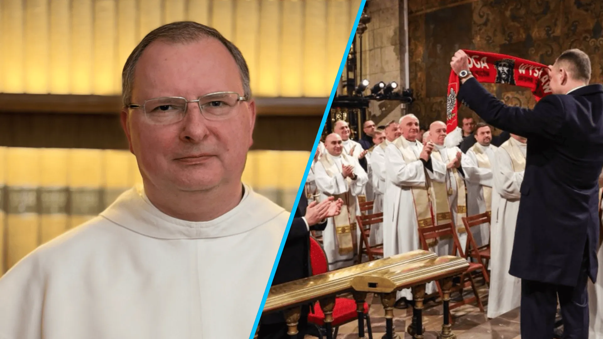 Nowy przeor Jasnej Góry, fot. Jasna Góra/Facebook, Kancelaria Prezydenta RP/X