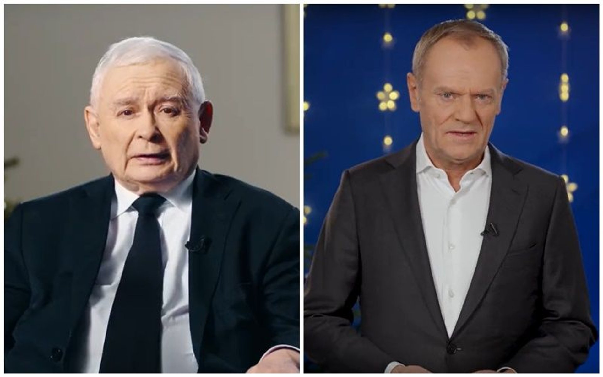 Jarosław Kaczyński, Donald Tusk, życzenia