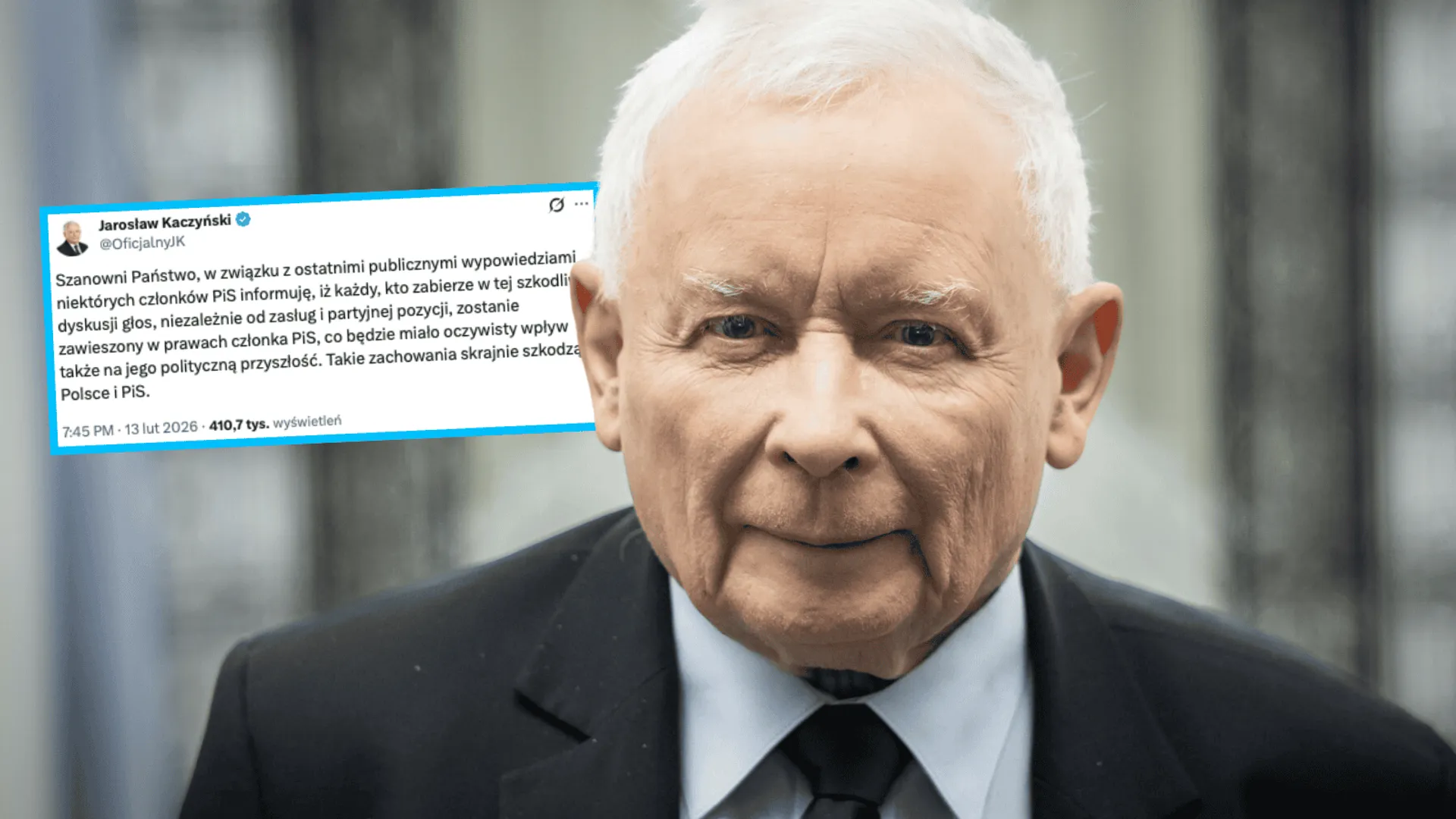 Jarosław Kaczyński, fot. JACEK DOMINSKI/REPORTER, Jarosław Kaczyński/X