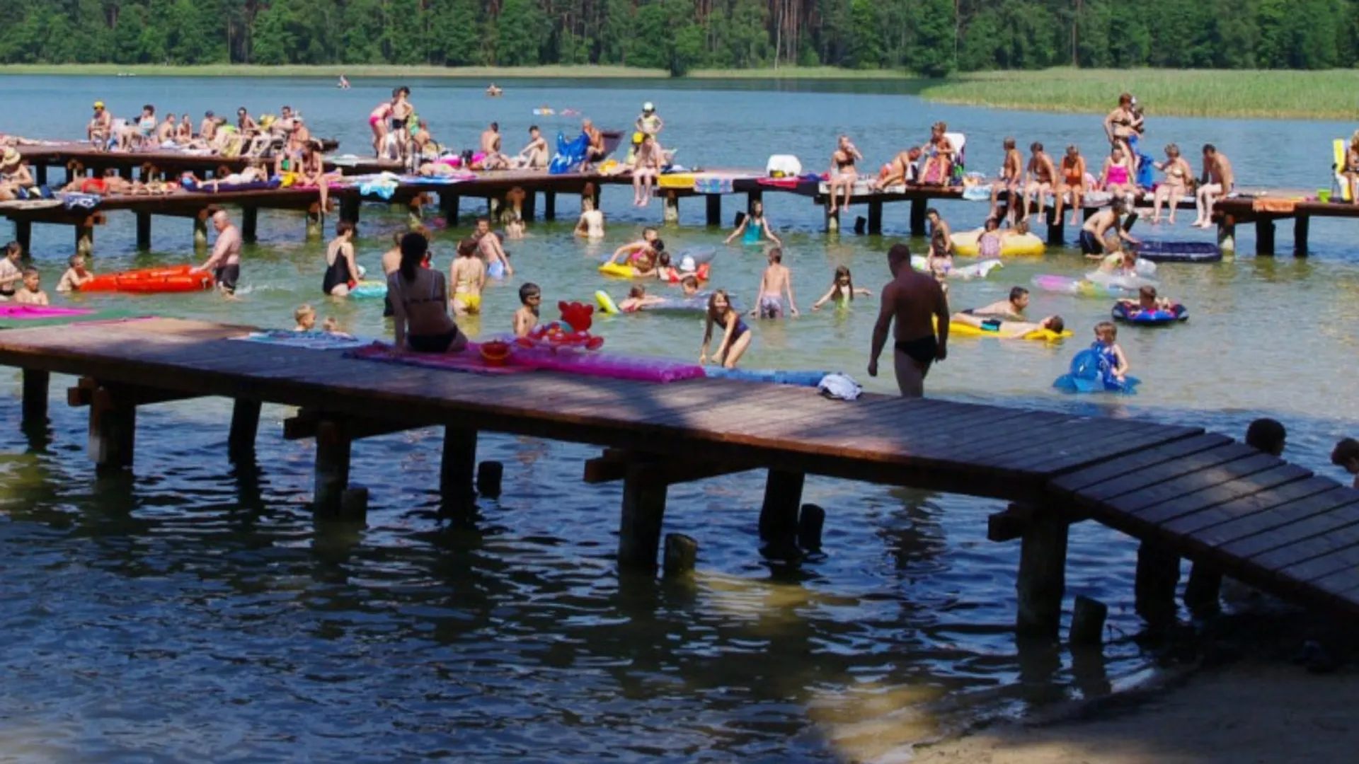 kąpielisko na Mazurach
