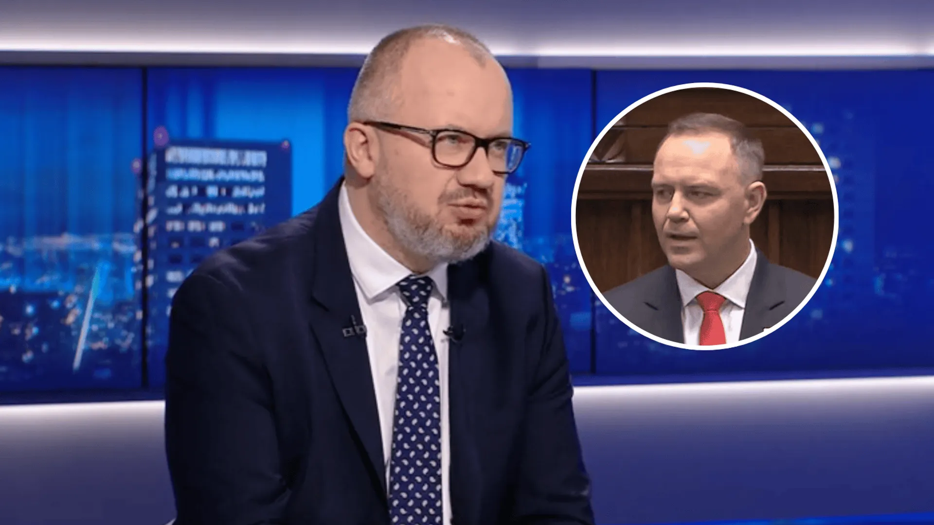 Adam Bodnar, Karol Nawrocki, fot. "Gość Wydarzeń"/PolsatNews, KAPiF