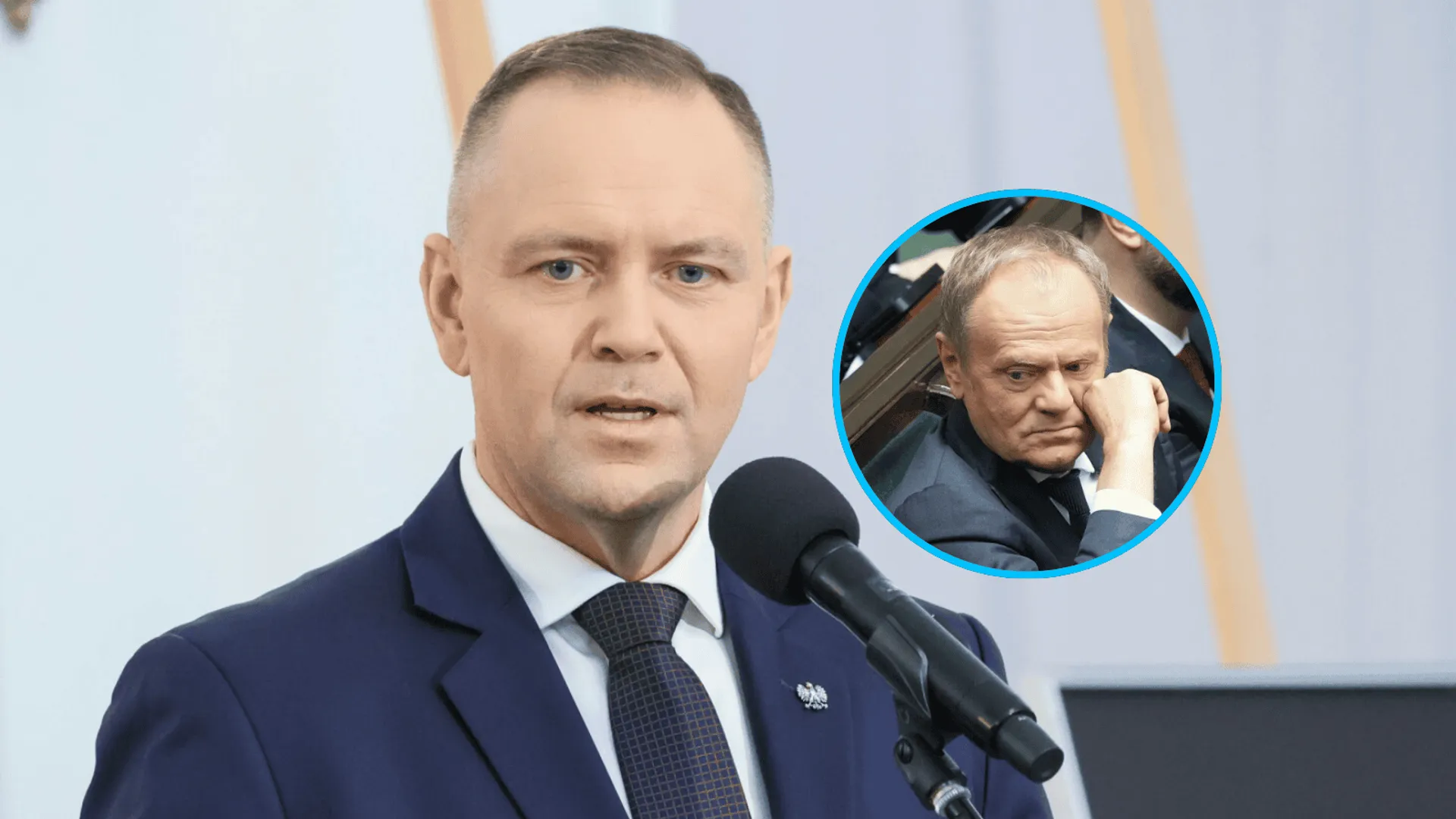 Karol Nawrocki, Donald Tusk, fot. Wojciech Olkusnik/East News, Tomasz Jastrzebowski/REPORTER