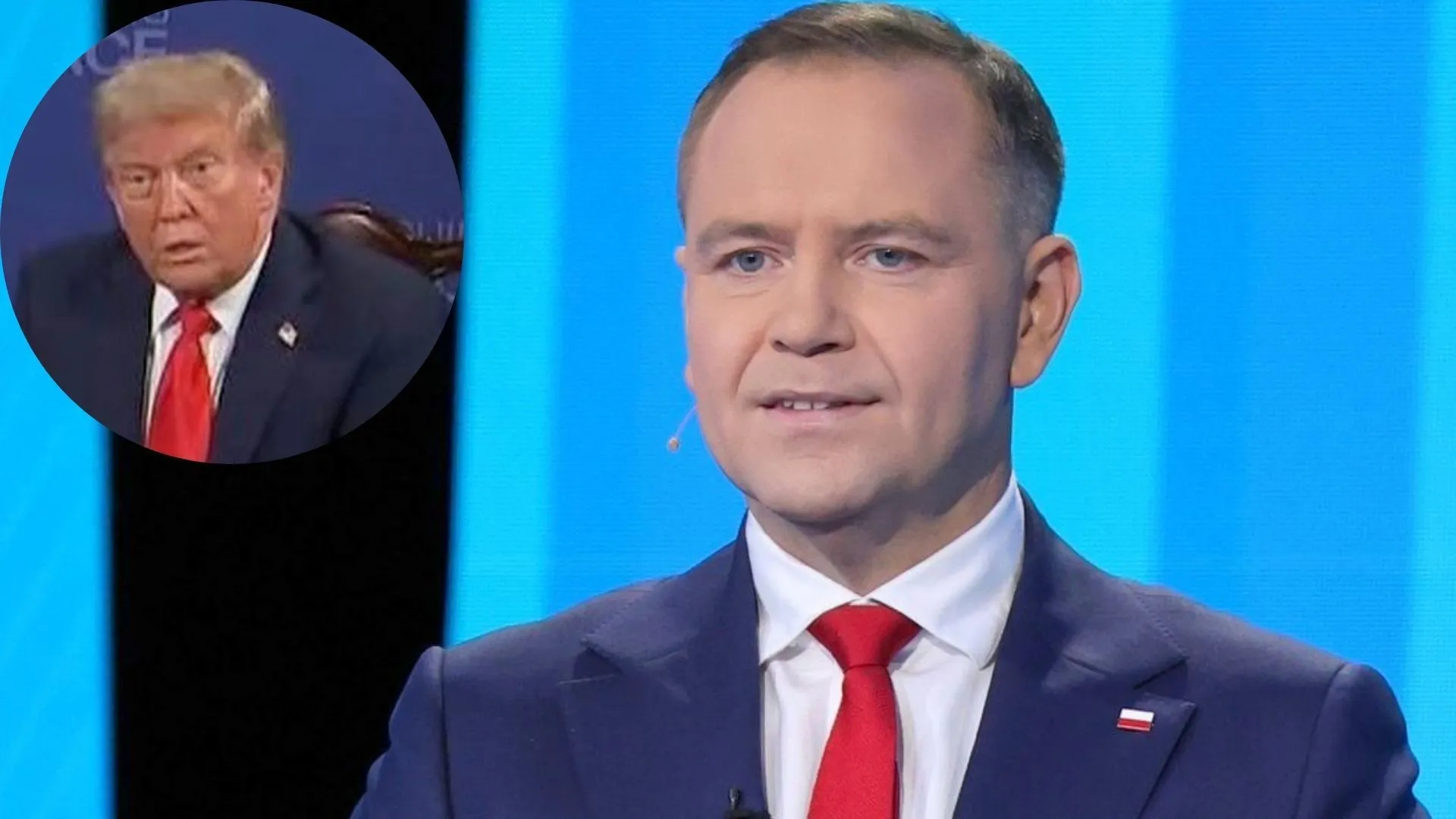 Karol Nawrocki obok Donalda Trumpa