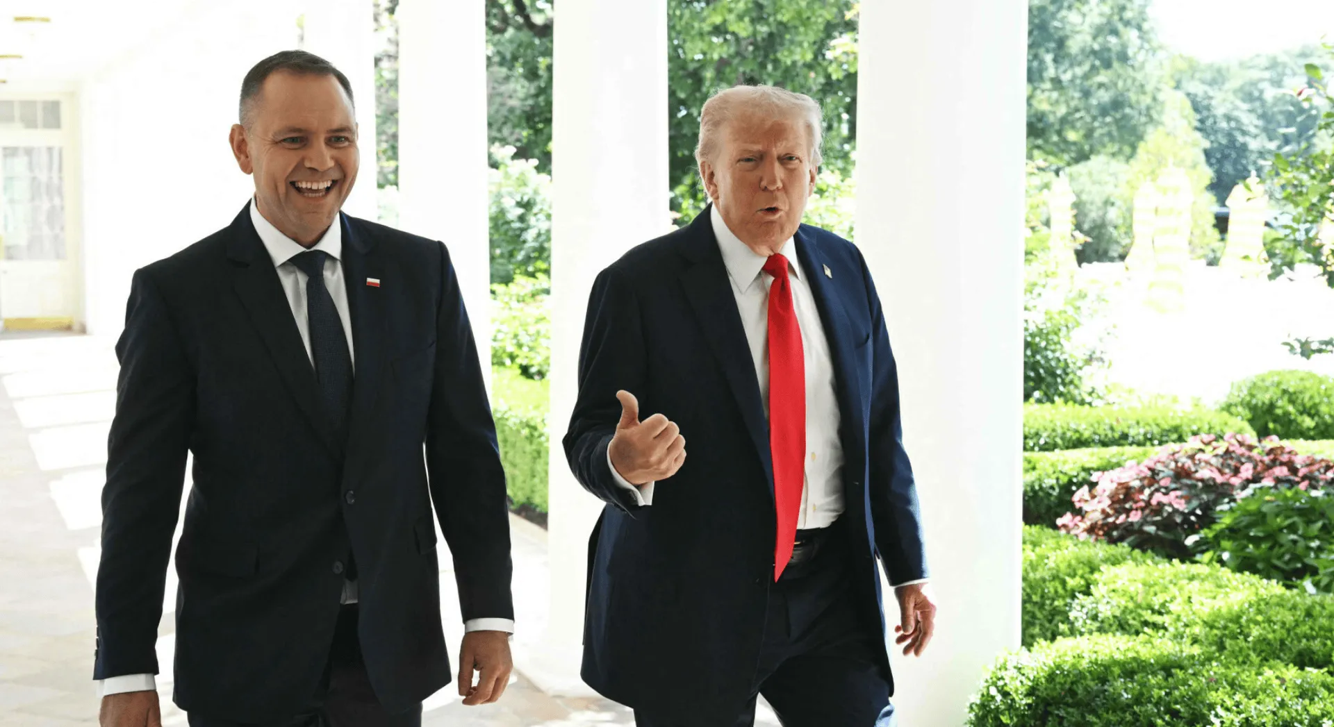 Karol Nawrocki, Donald Trump