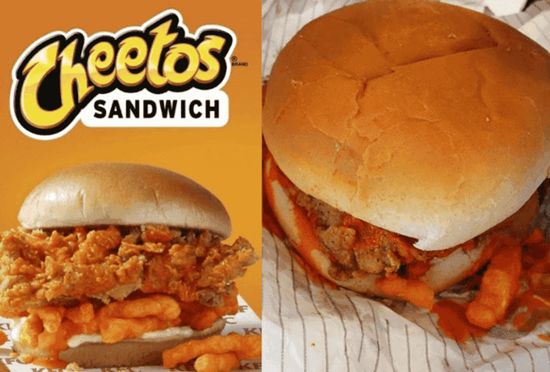 KFC: Cheetos o smaku serowym w kanapce? Sieć restauracji testuje nowego burgera