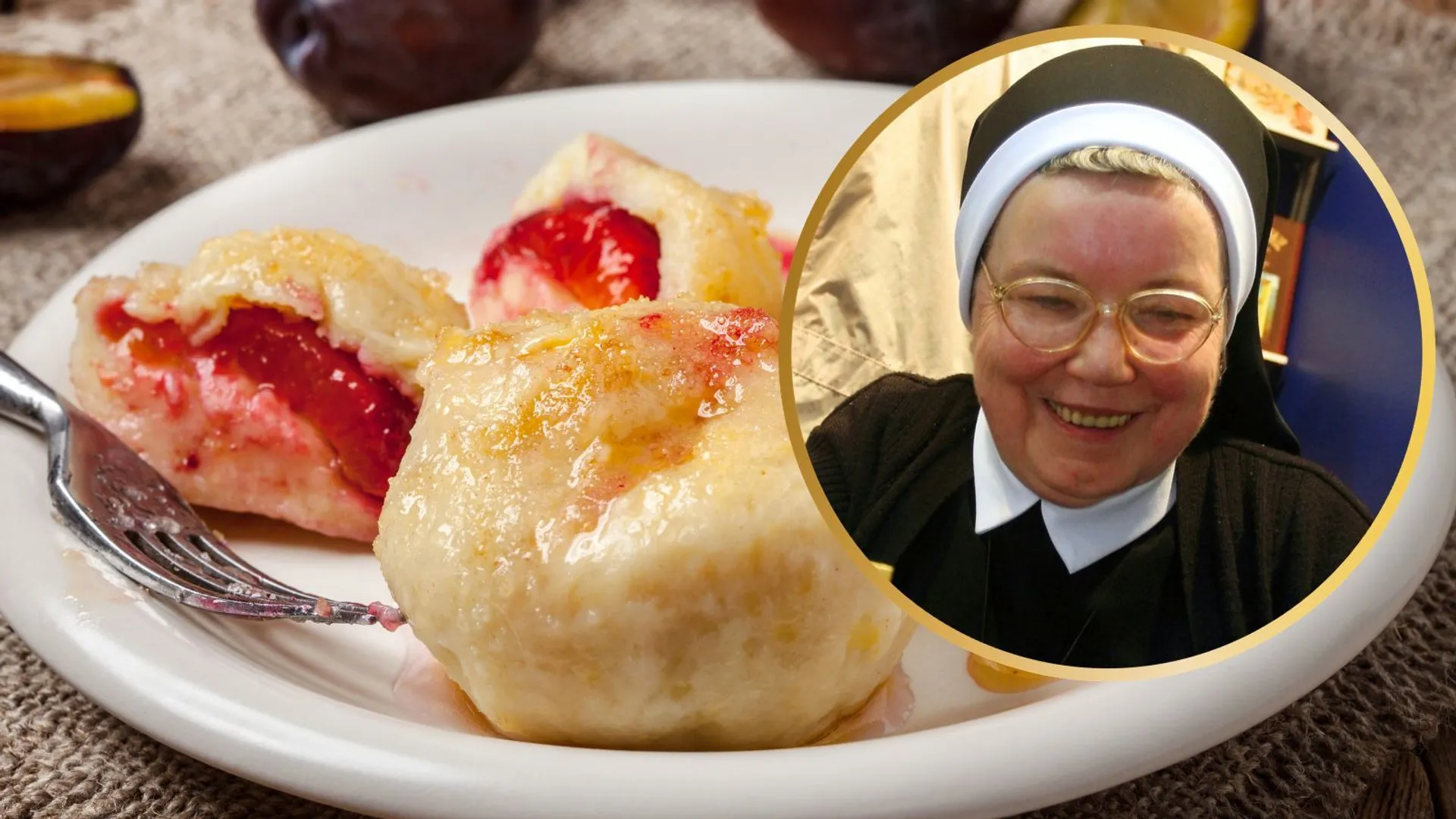Zrobiłam na obiad knedle ze śliwkami przepisu siostry Anastazji. 1 składnik robi ogromną różnicę