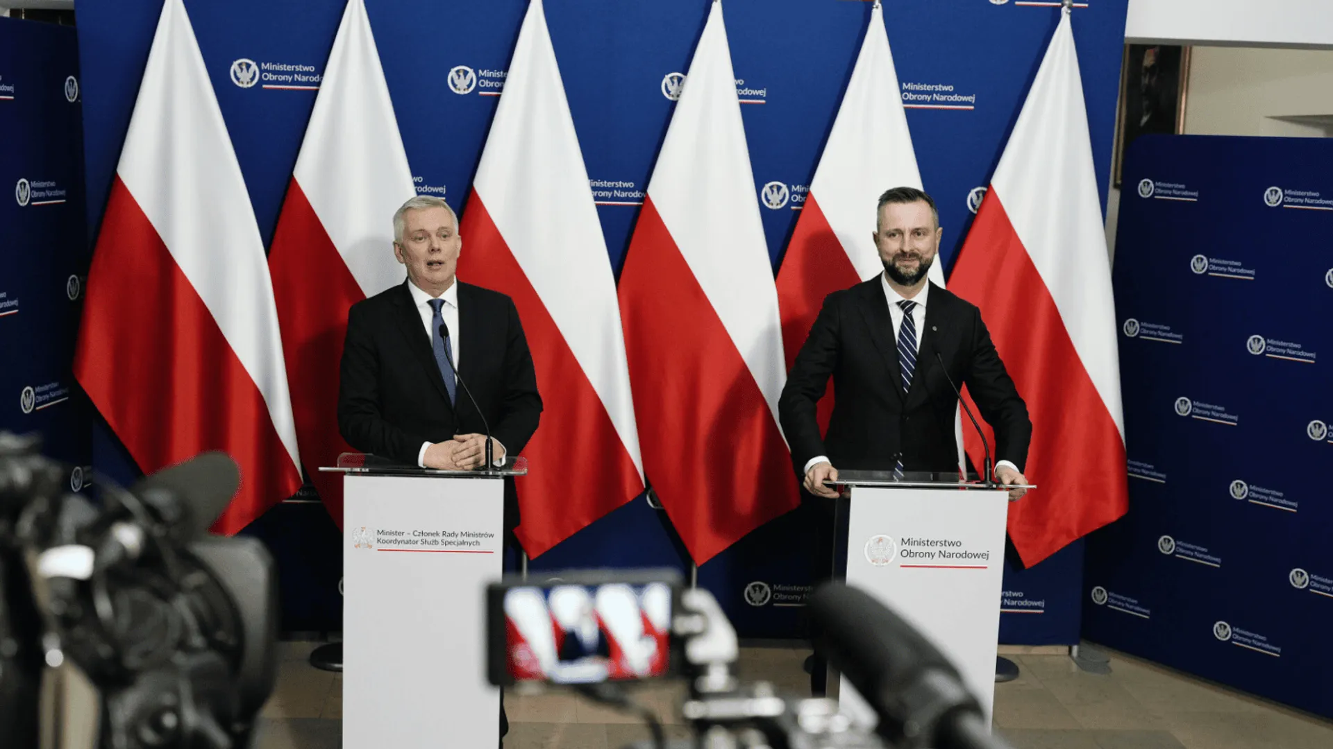 Konferencja ministrów po spotkaniu z prezydentem Nawrockim