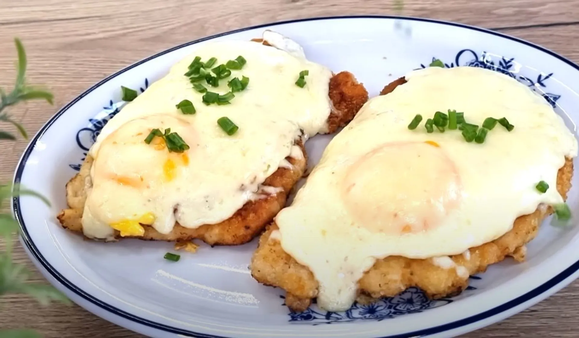 schabowe pod jajkiem sadzonym