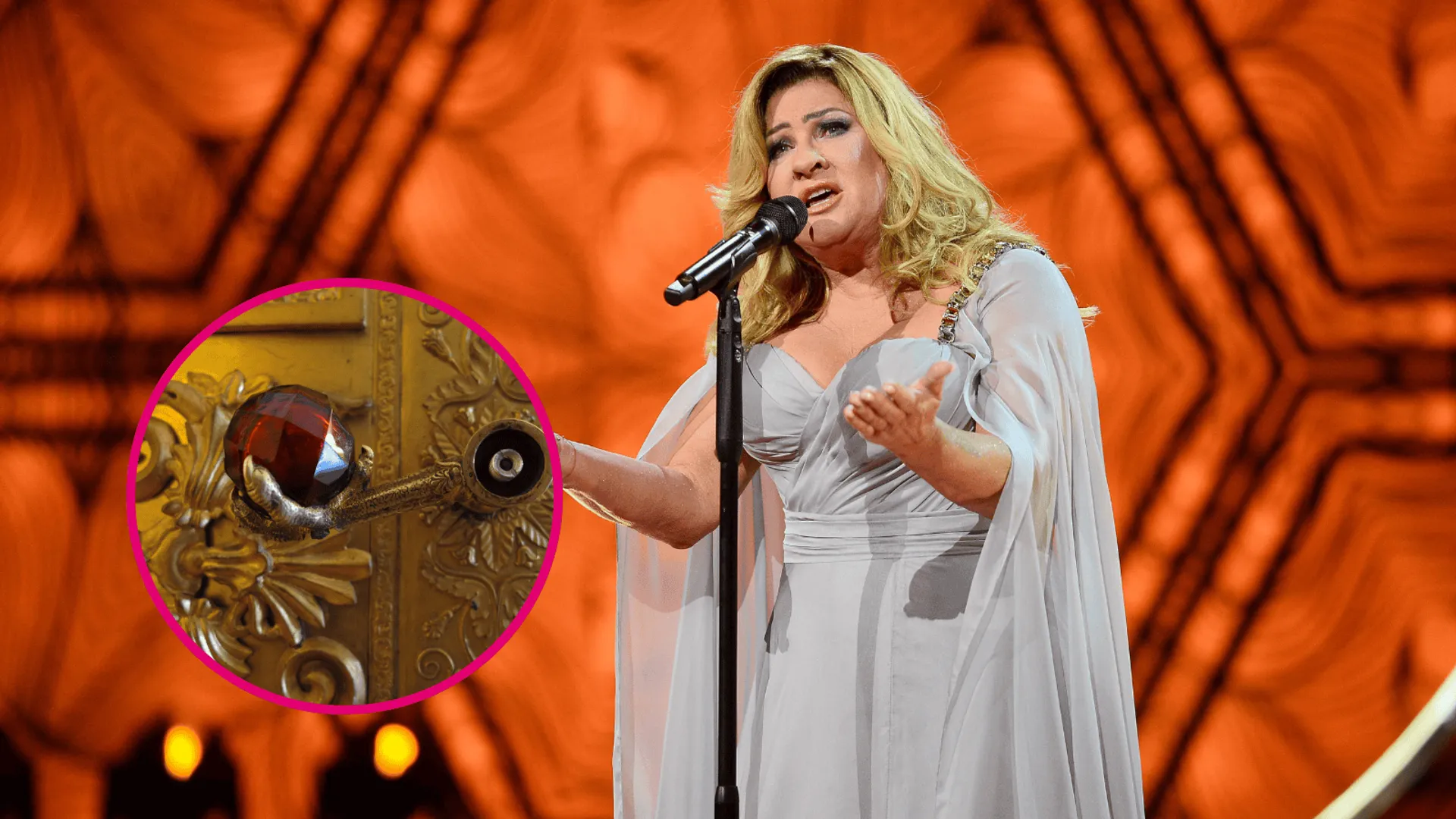 Beata Kozidrak na scenie.