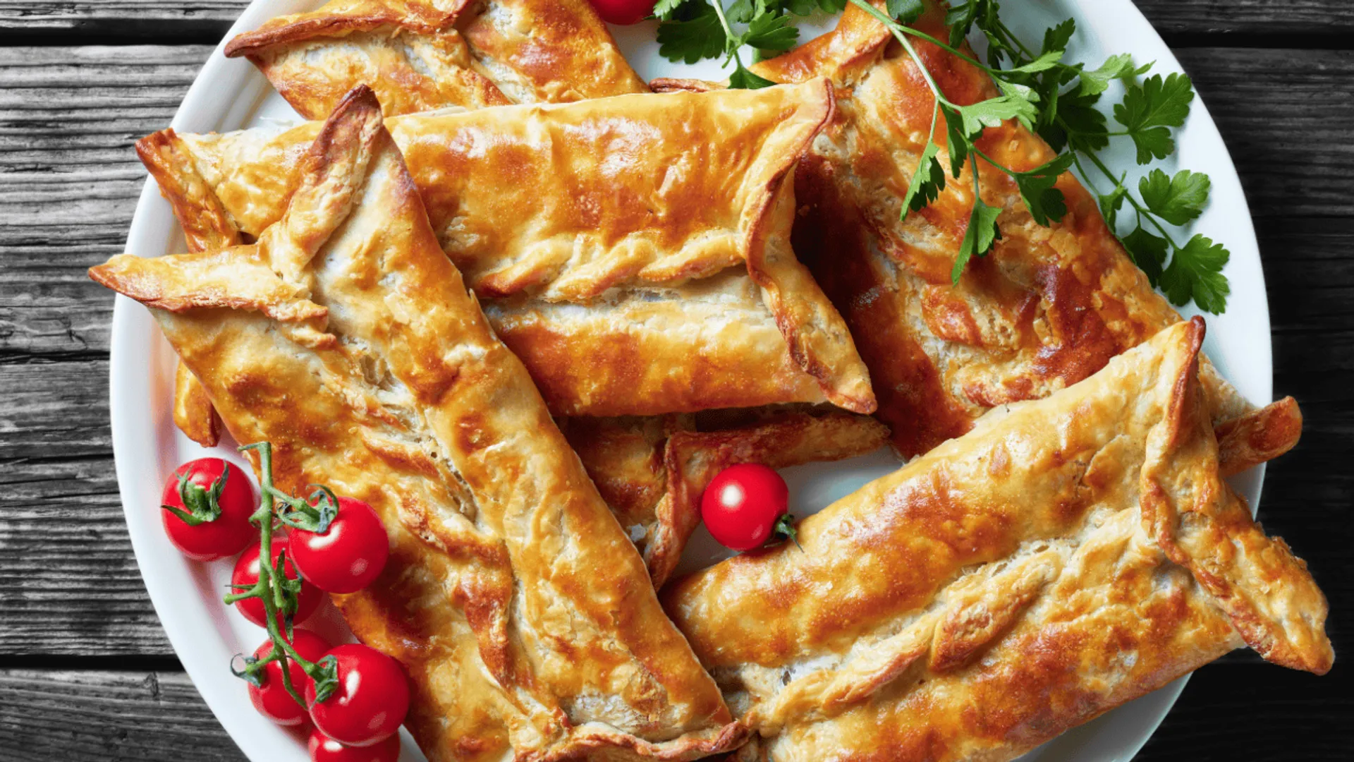 Pierś z kurczaka w cieście francuskim - szybki obiad z piekarnika