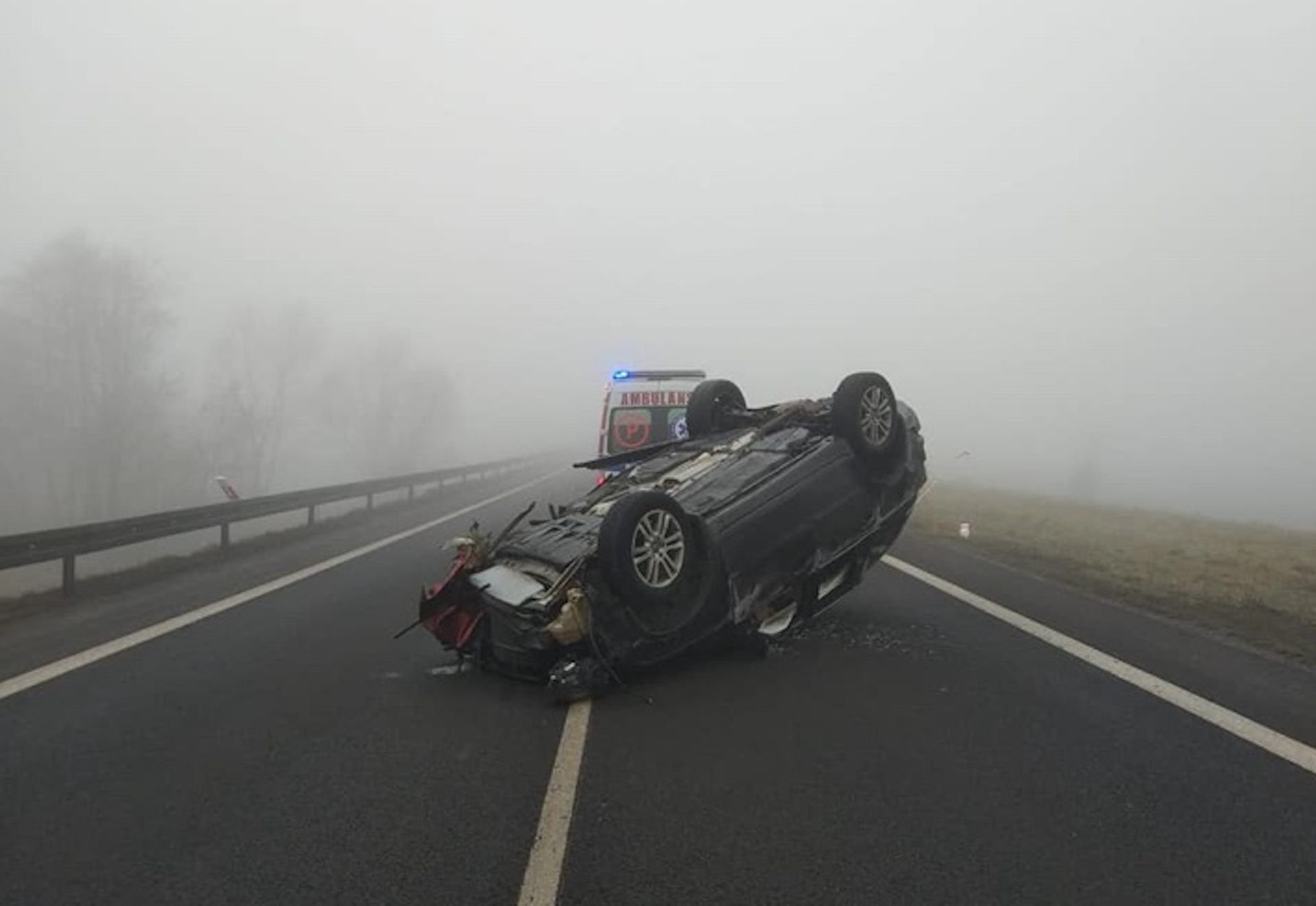 Kwietnik: śmiertelny wypadek nieopodal Elbląga