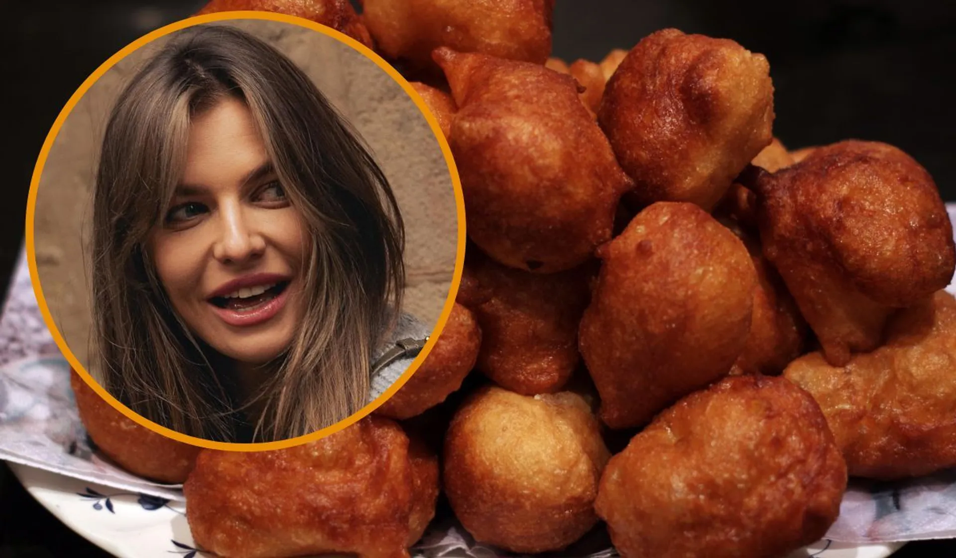 Anna Lewandowska i pączki