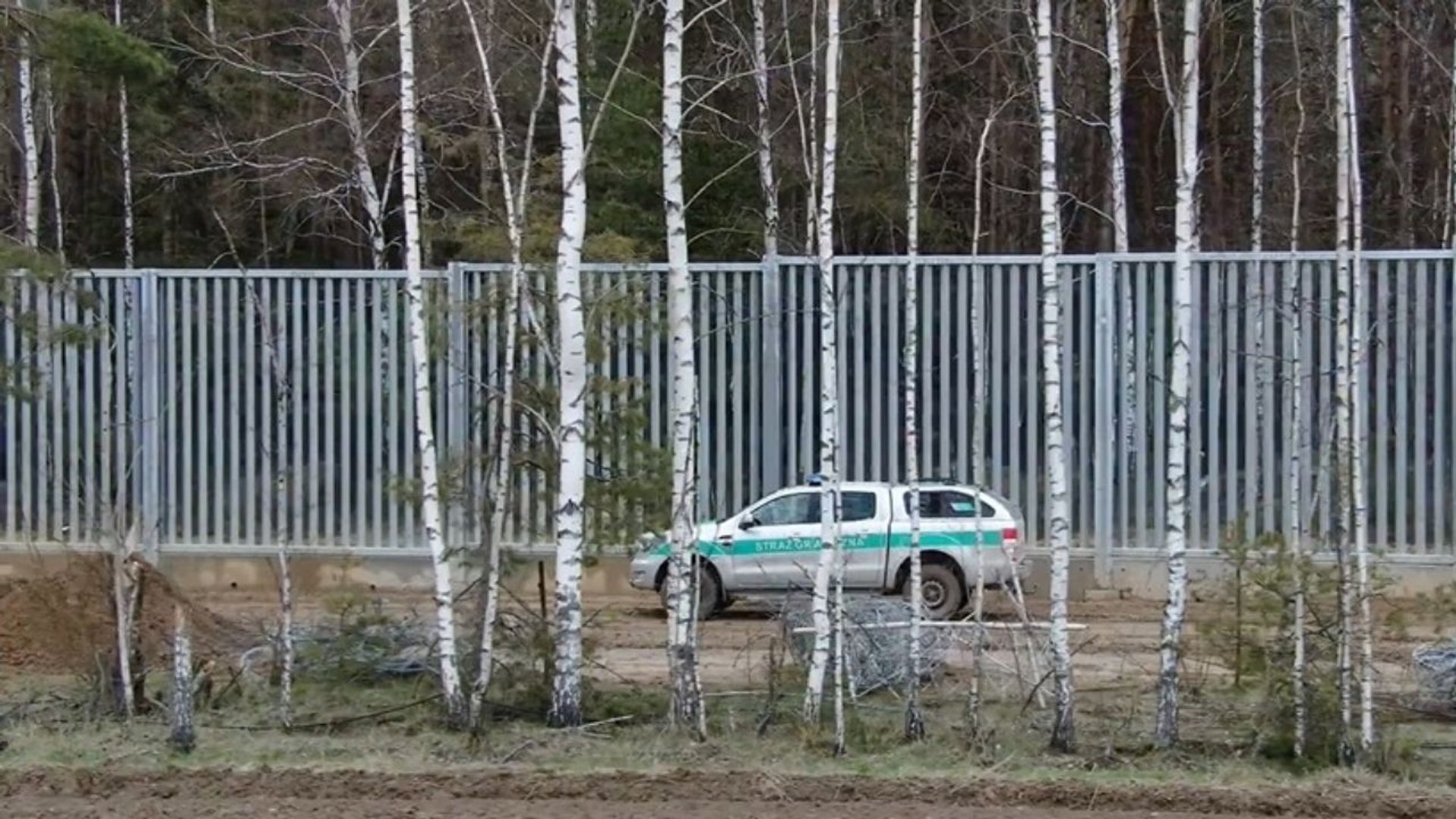 płot na granicy