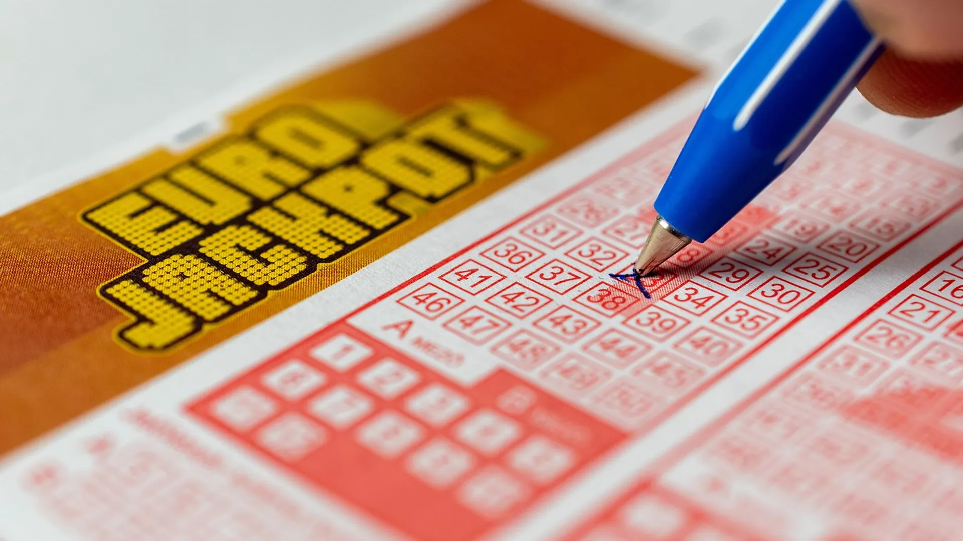 jackpot kupon, skreślanie numerków