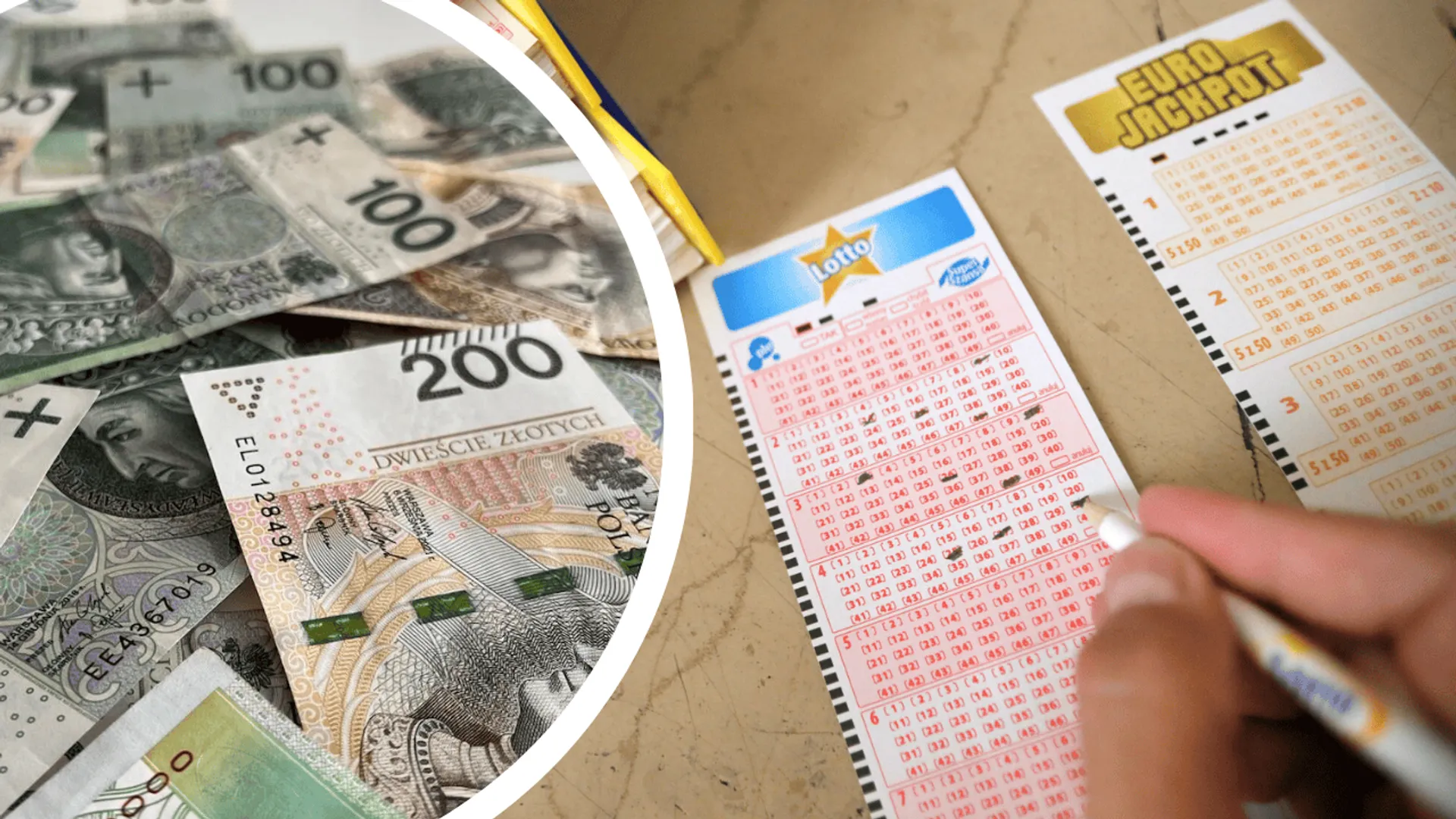lotto, pieniądze
